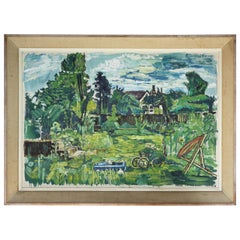 'Summer Wind' July 1961 Oil on Canvas Painting by John Bratby