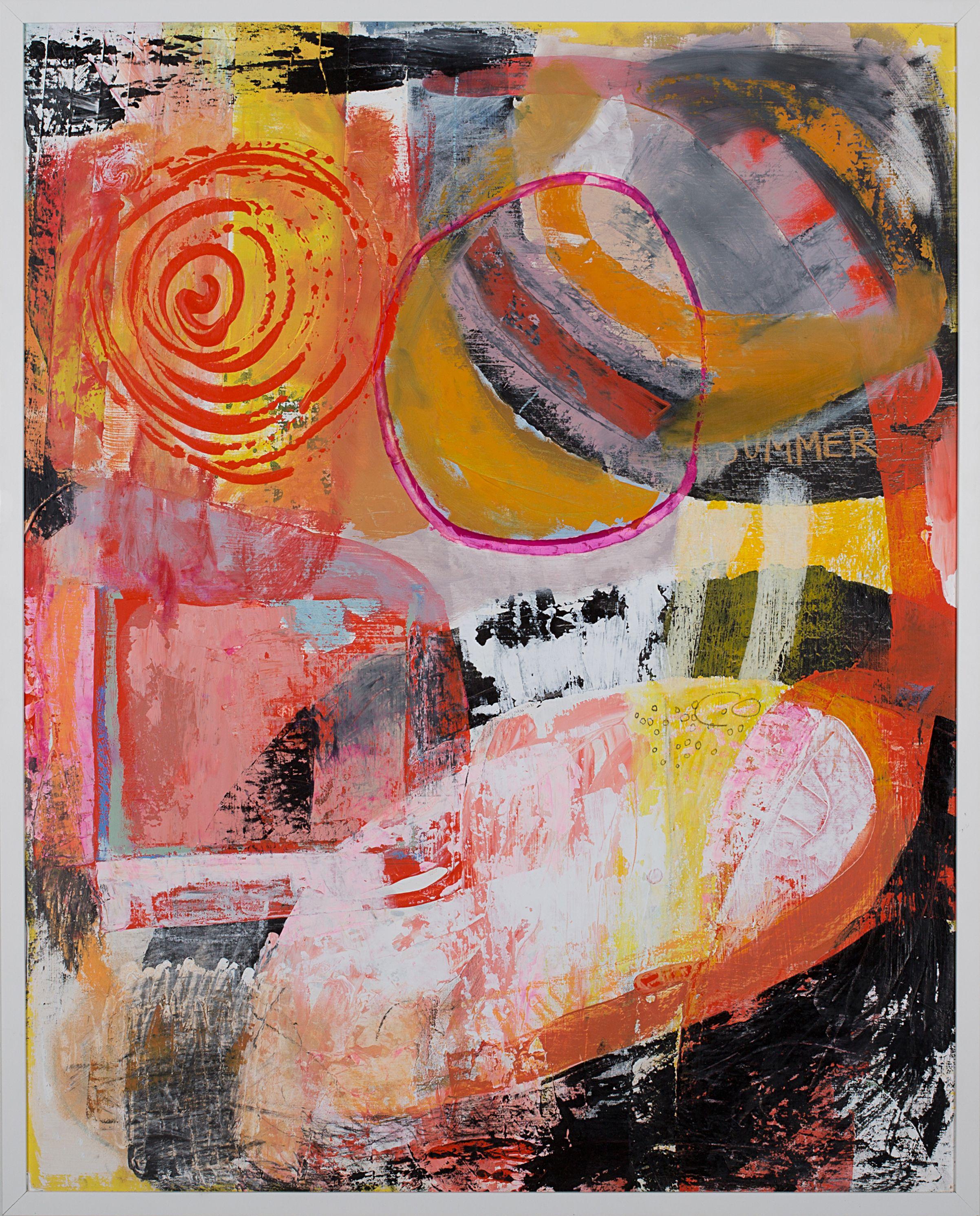 Taffy, Pittura, Acrilico su carta - Painting di Summer Yates