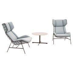 Ensemble de salon d'extérieur Summerset : 2 fauteuils et table basse de Christophe Pillet
