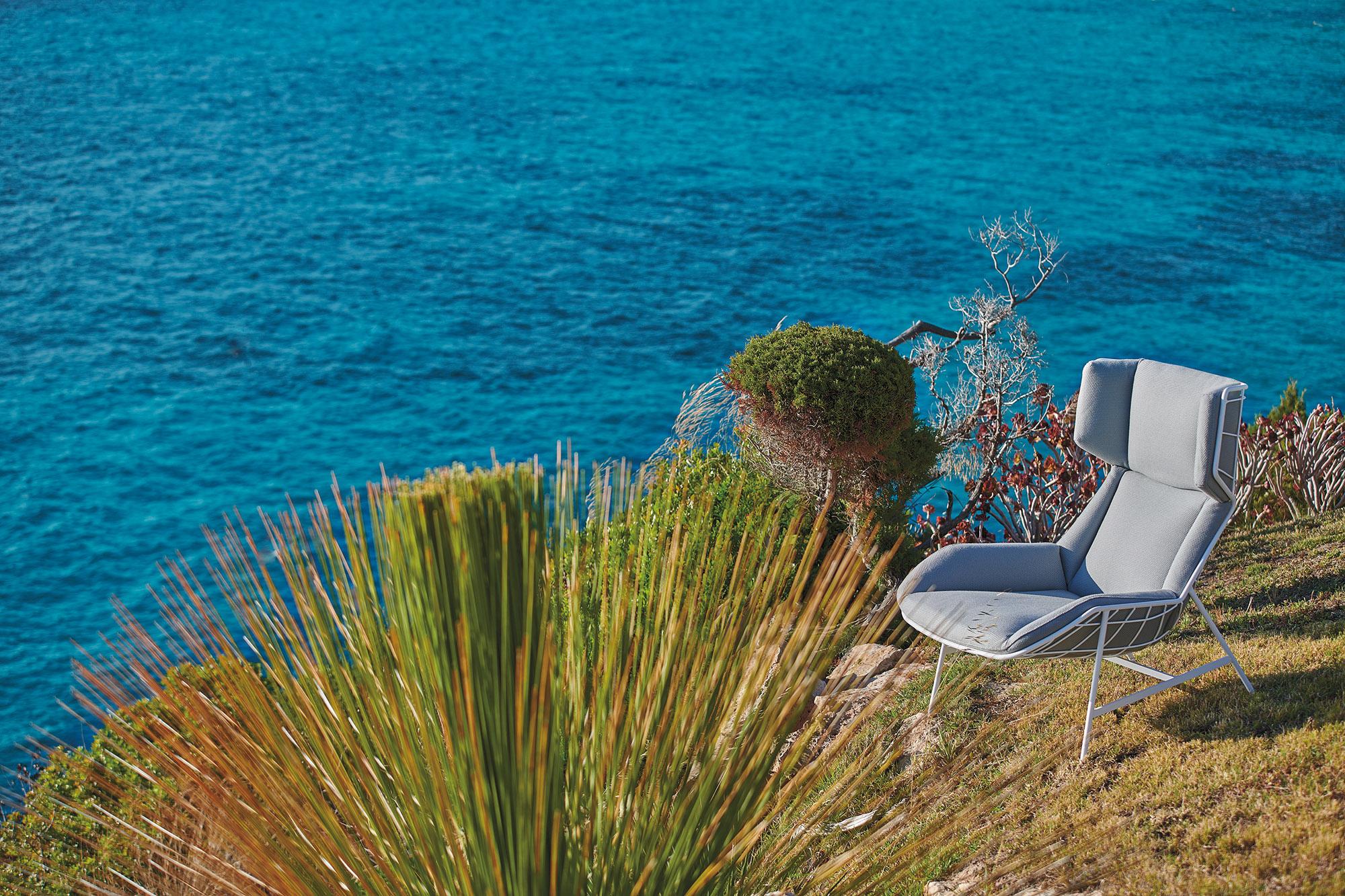 Fait main Summerset Outdoor Bergère By Christophe Pillet en vente