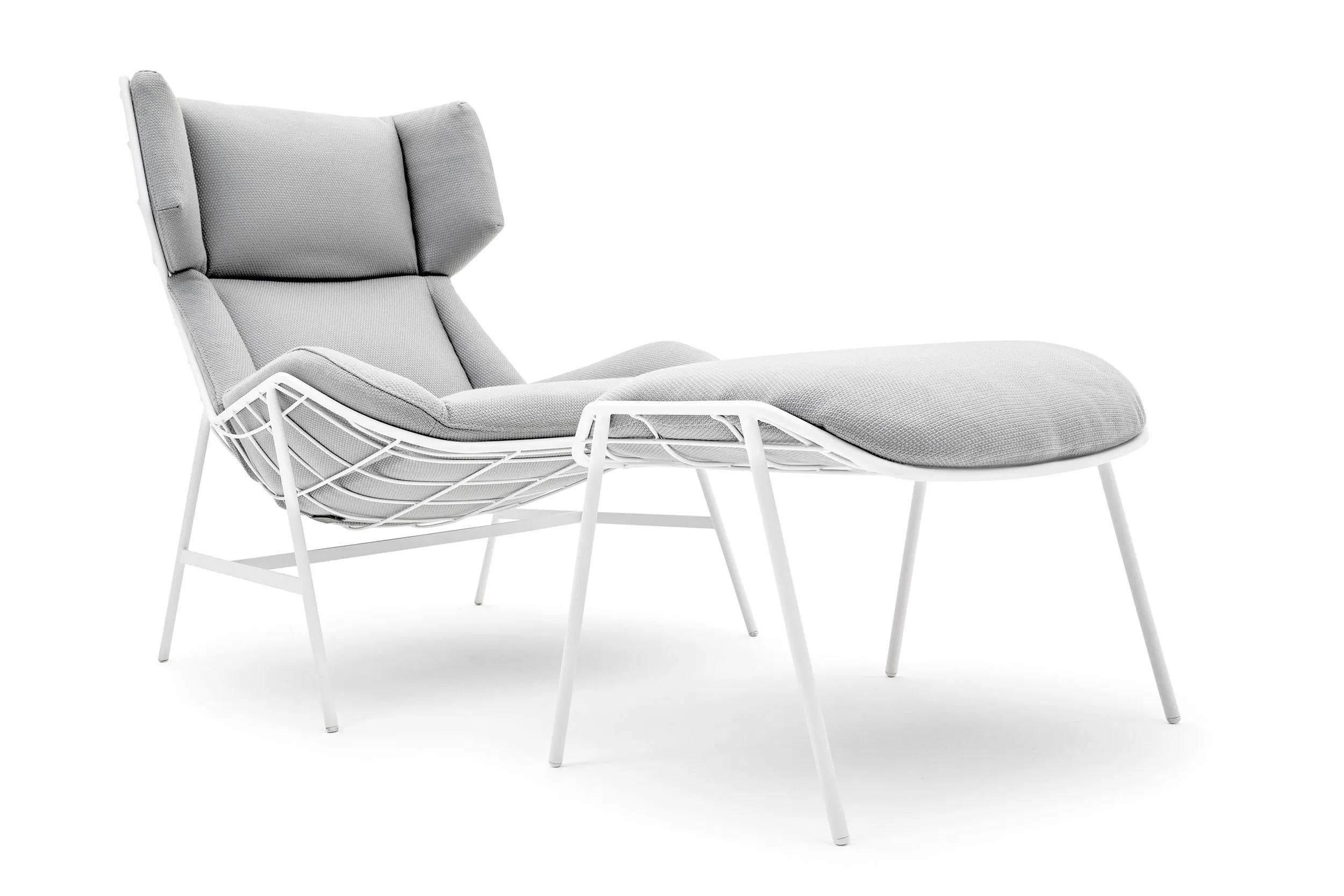 Aluminium Summerset Outdoor Bergère By Christophe Pillet en vente