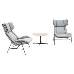 Ensemble de salon d'extérieur Summerset : 2 fauteuils et table basse de Christophe Pillet