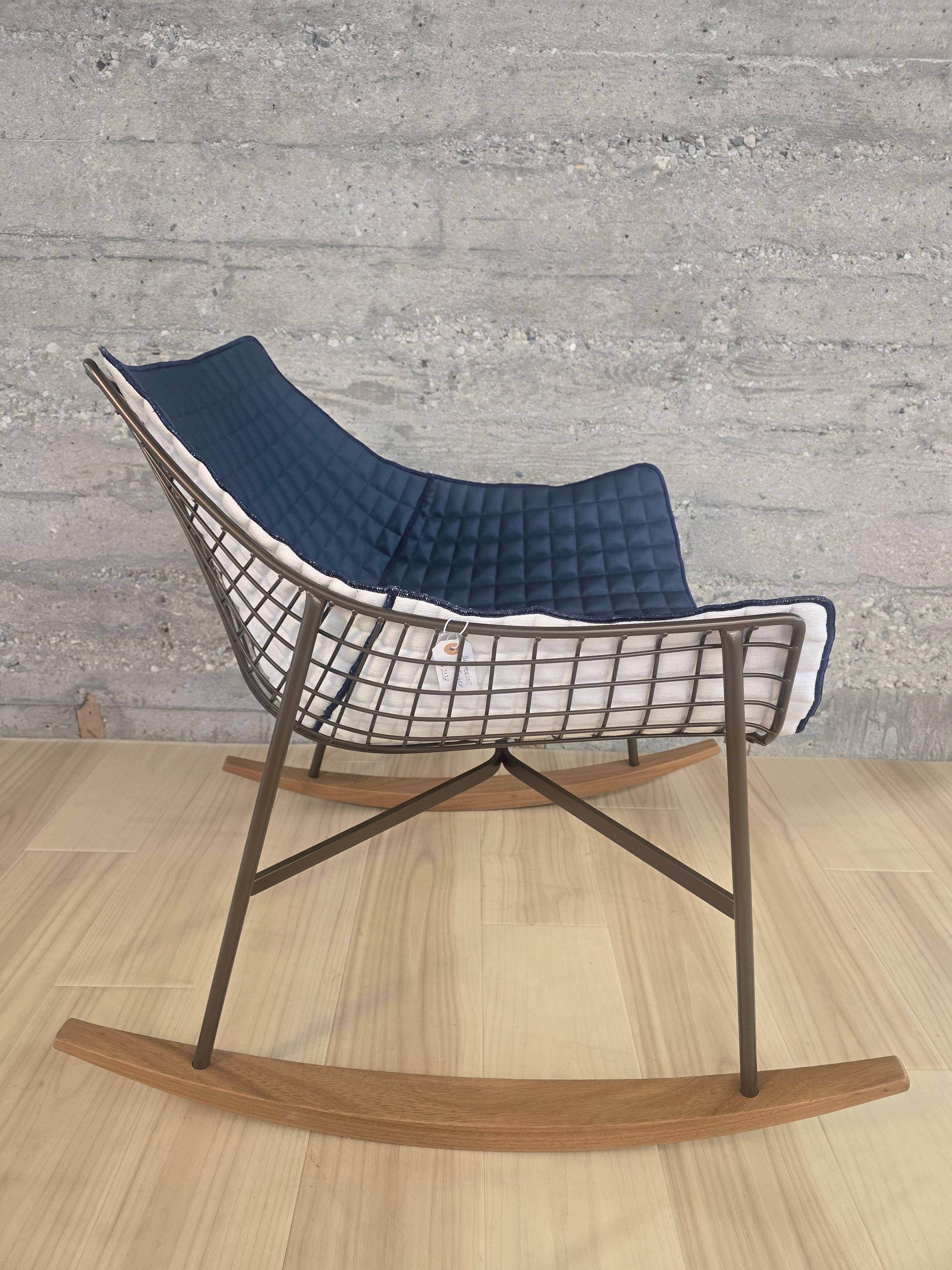 Italiano Summerset Outdoor Rocking Chair in vendita