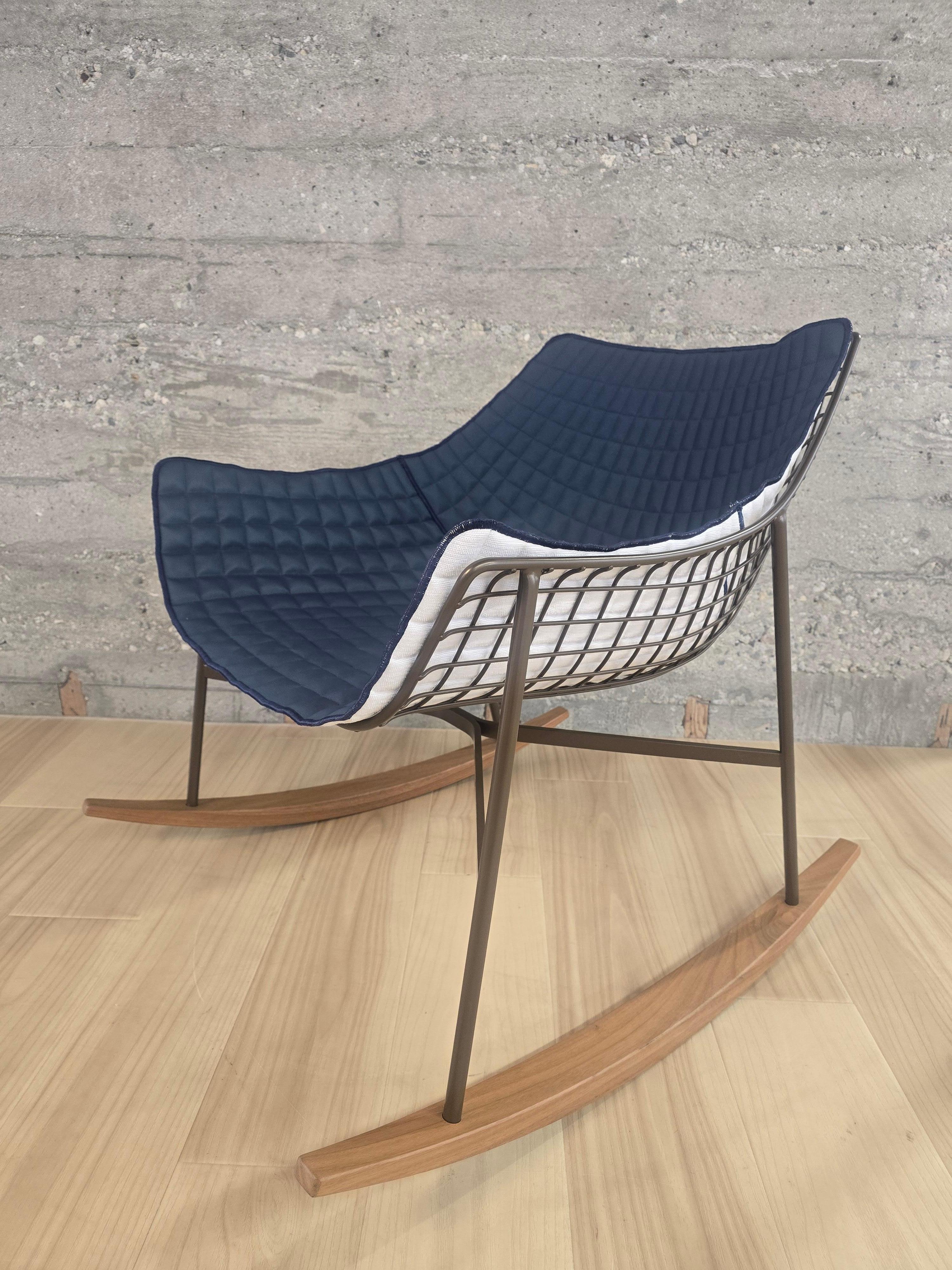 Acciaio Summerset Outdoor Rocking Chair in vendita