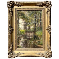 "Summertime Riverscape" by Walter Moras