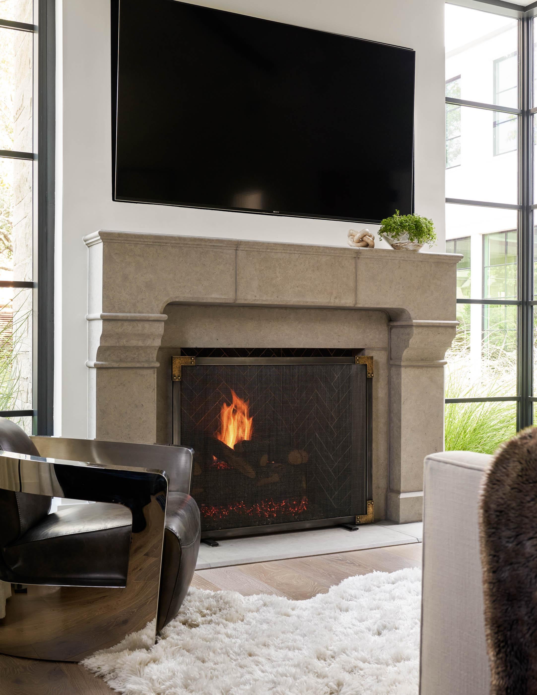 American Summit Fireplace Screen For Sale