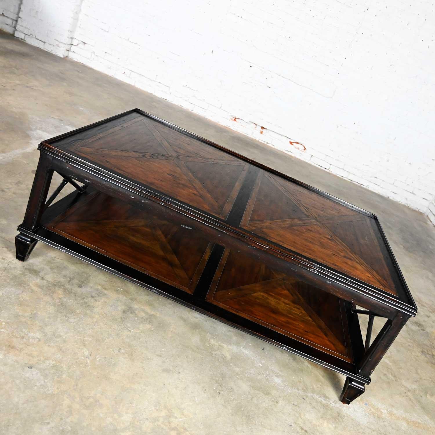 Sumner Coffee or Cocktail Table Marst Hill Collection by Theodore Alexander In Good Condition In Topeka, KS