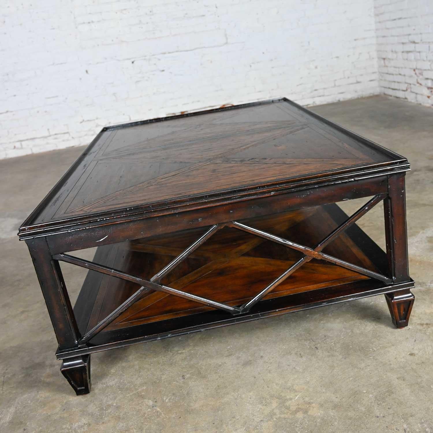 Contemporary Sumner Coffee or Cocktail Table Marst Hill Collection by Theodore Alexander