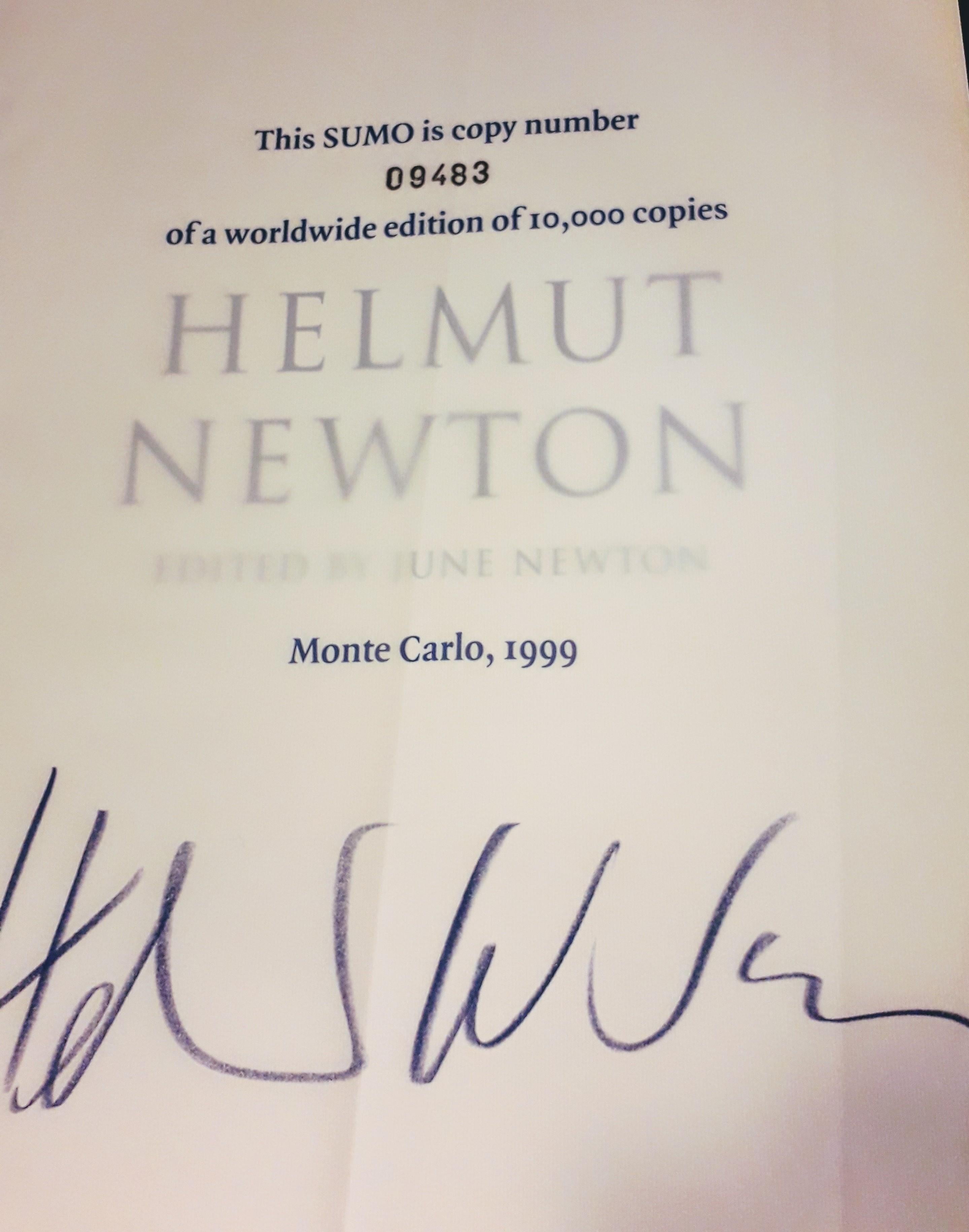 Mid-Century Modern Sumo Book Helmut Newton on Philippe Starck Chrome Stand Taschenen Montecarlo