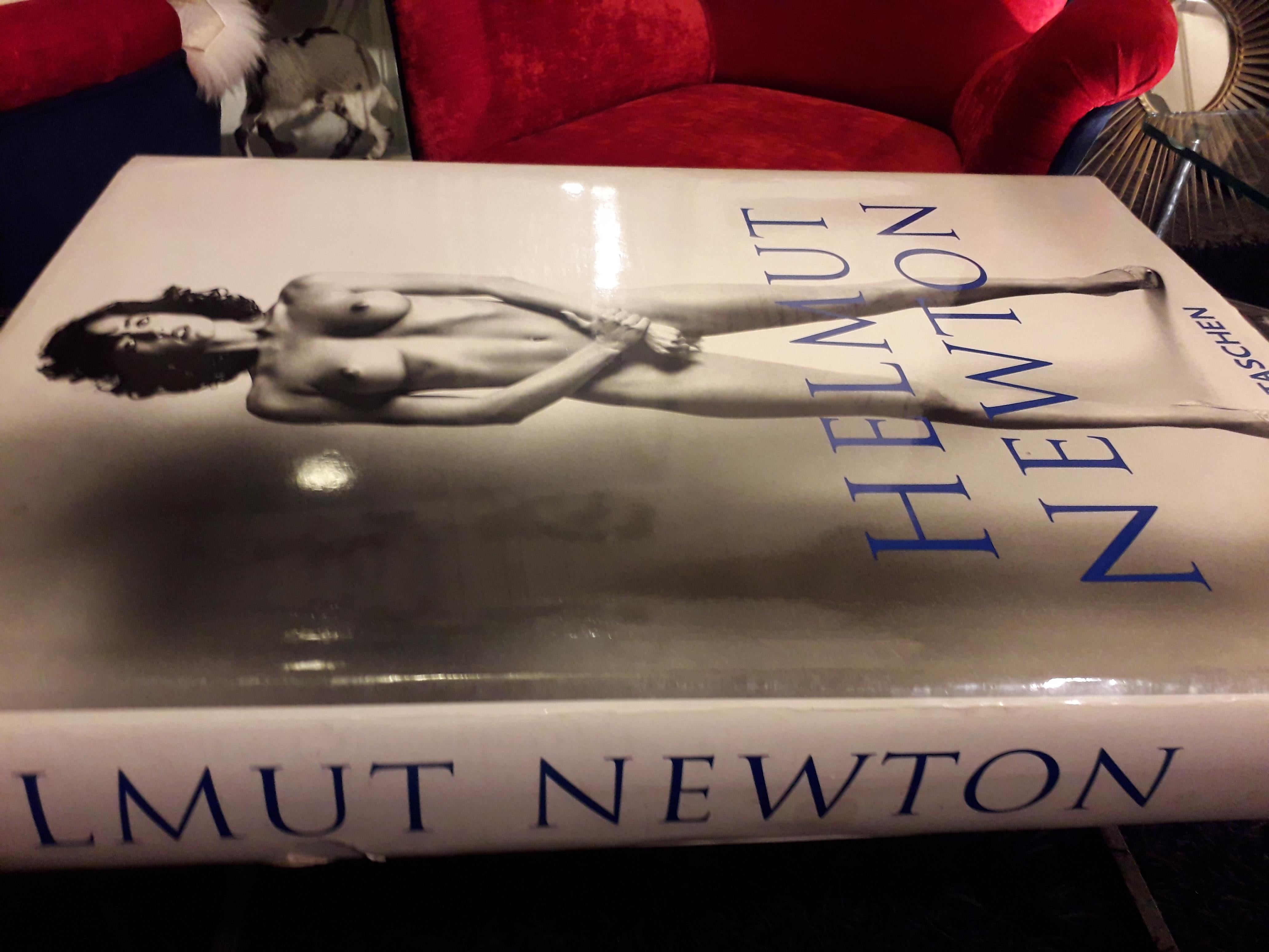 French Sumo Book Helmut Newton on Philippe Starck Chrome Stand Taschenen Montecarlo