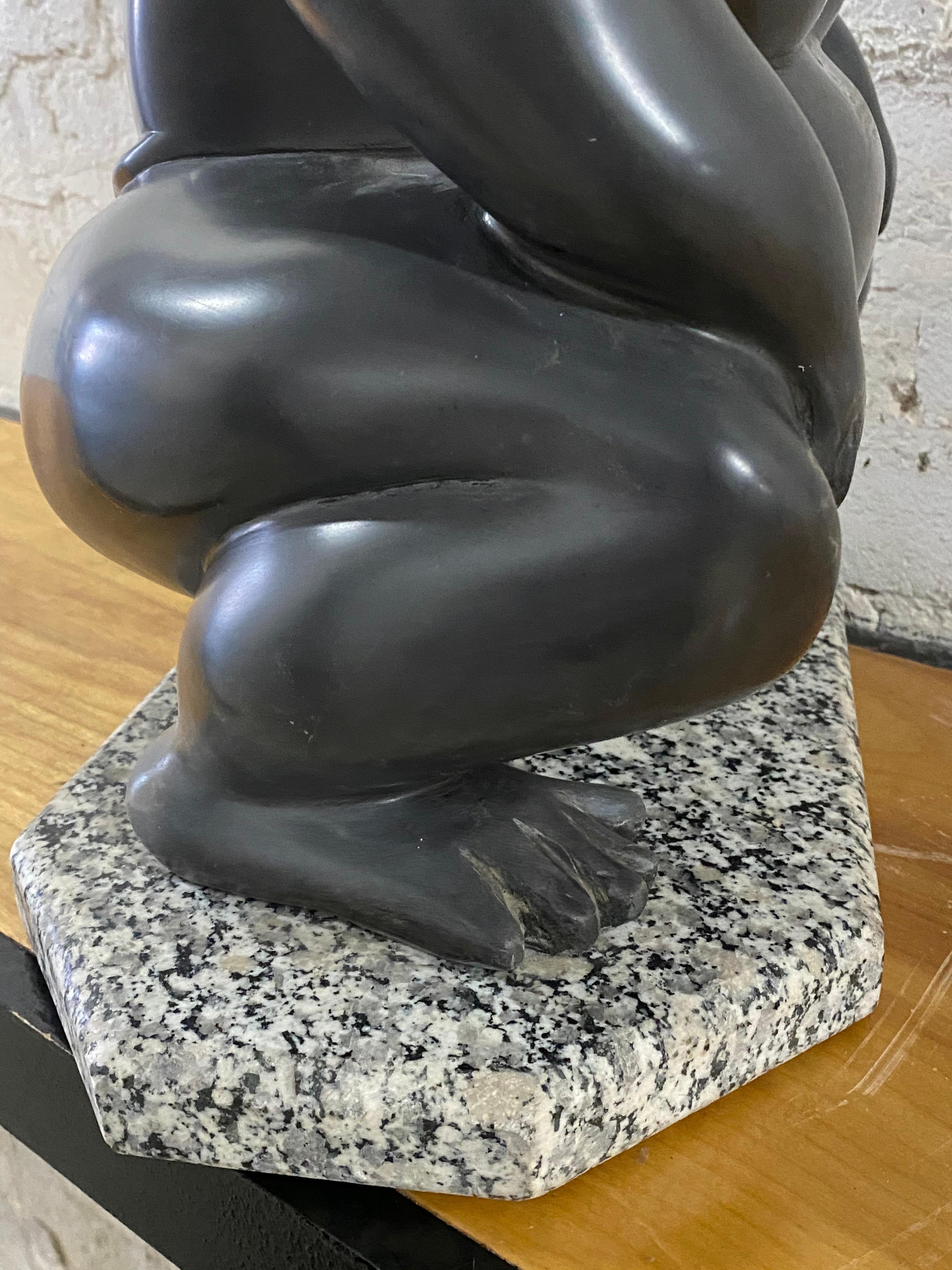 Sculpture de lutteur Sumo 5