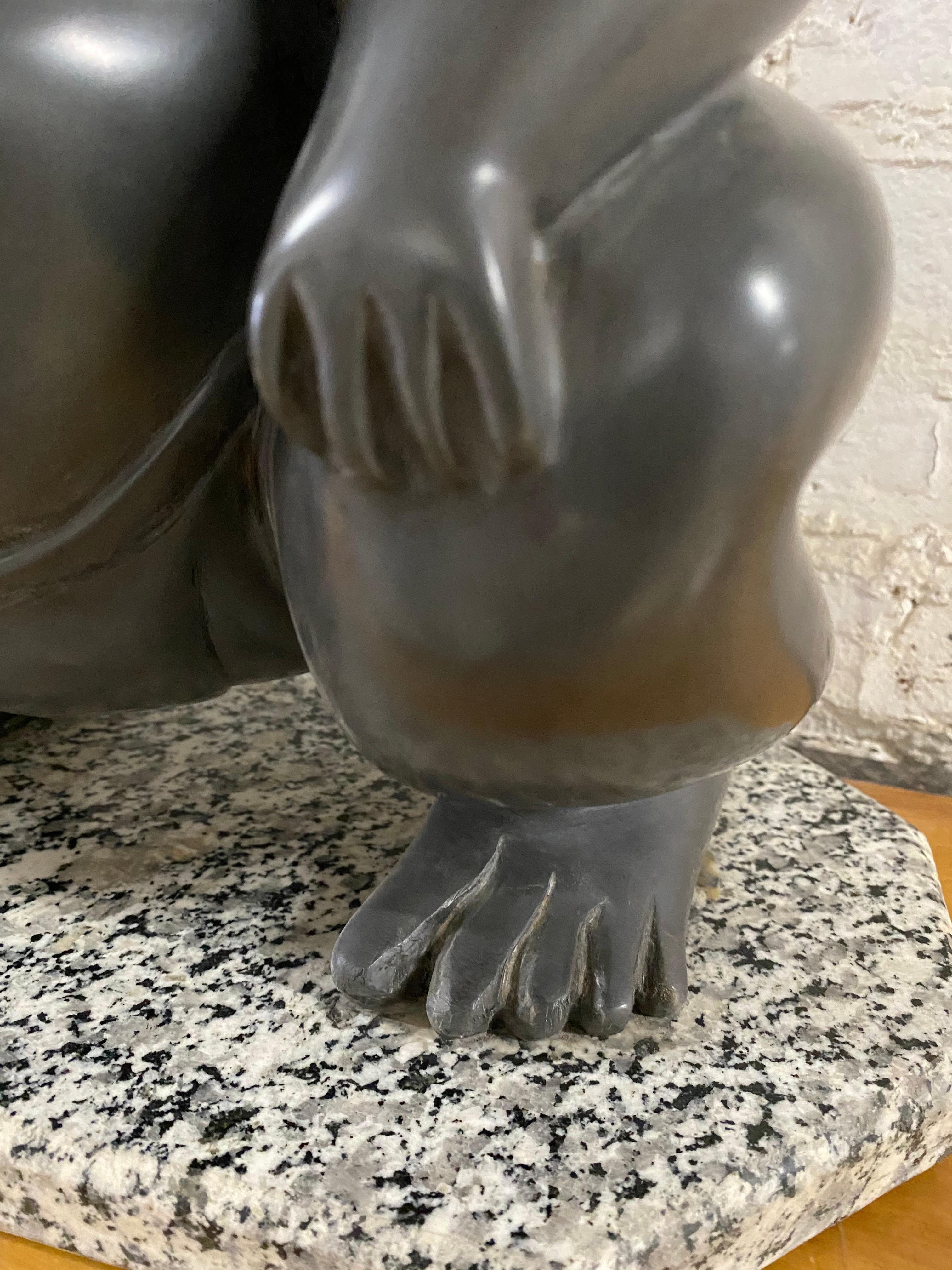 Sculpture de lutteur Sumo 6