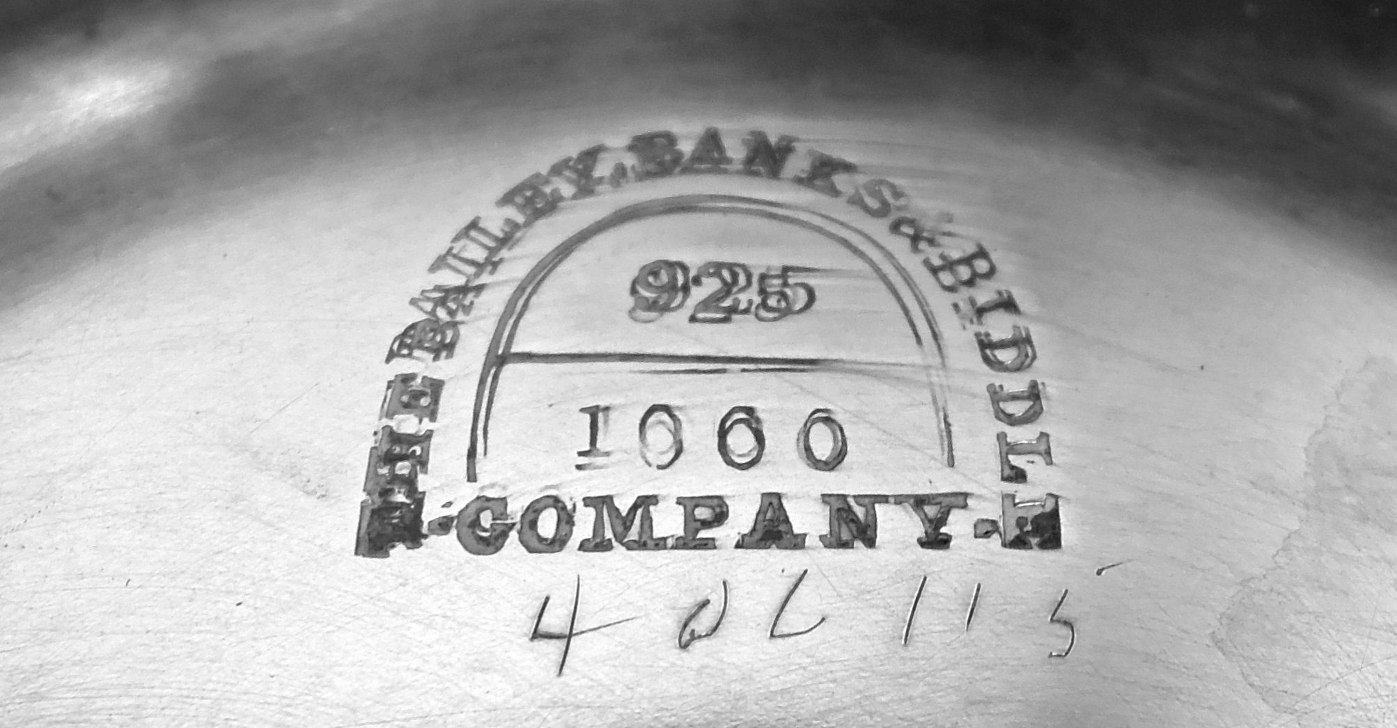 Prächtiger amerikanischer viktorianischer klassischer Weinkühler Liebender Becher im Angebot 3