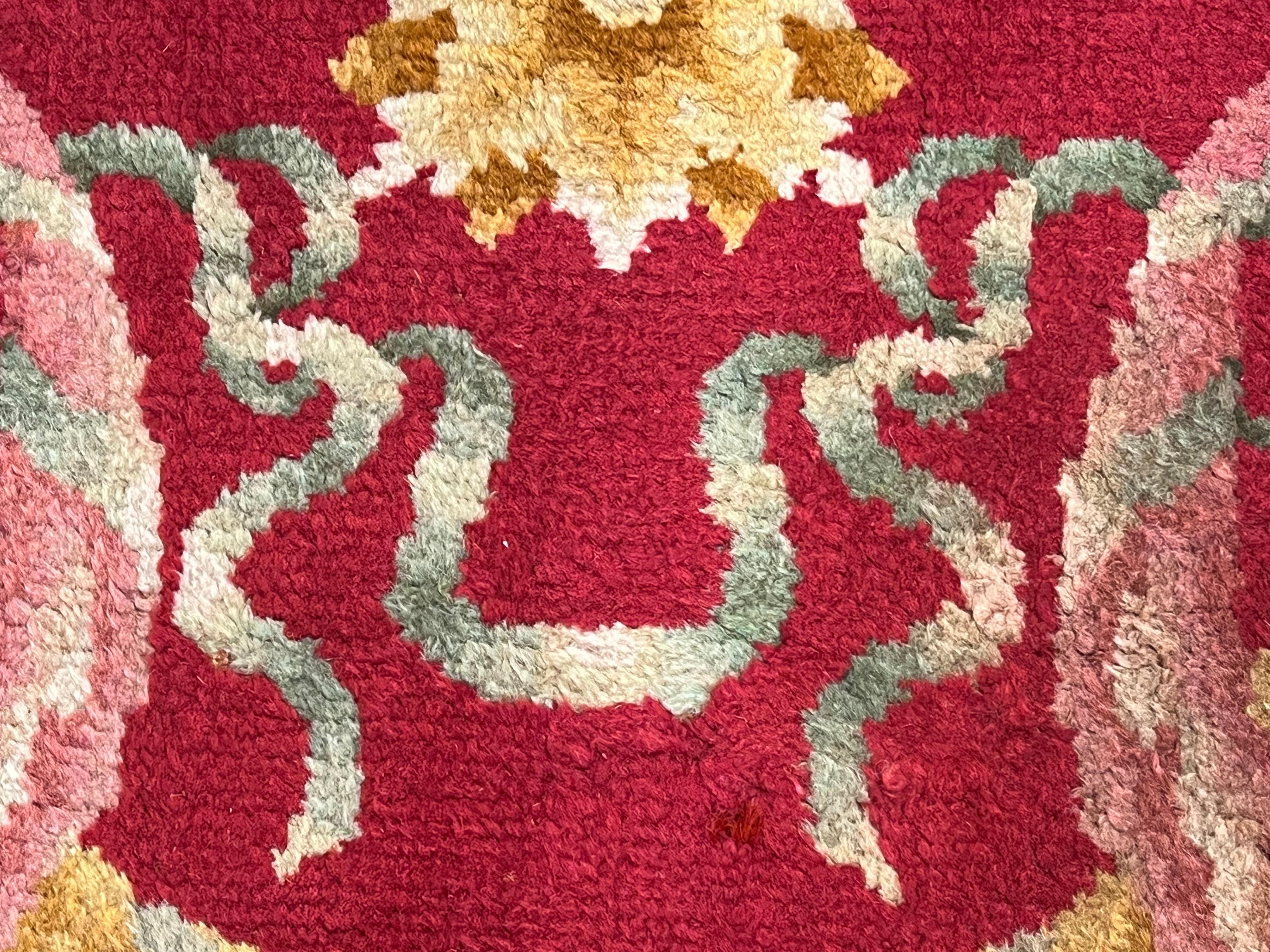 The French manufacture of Savonnerie was the most prestigious European manufacture of pile-knotted carpets. The manufacture originated in a carpet factory created in an abandoned soap factory (in French savon) on the Quai de Chaillot in Paris in