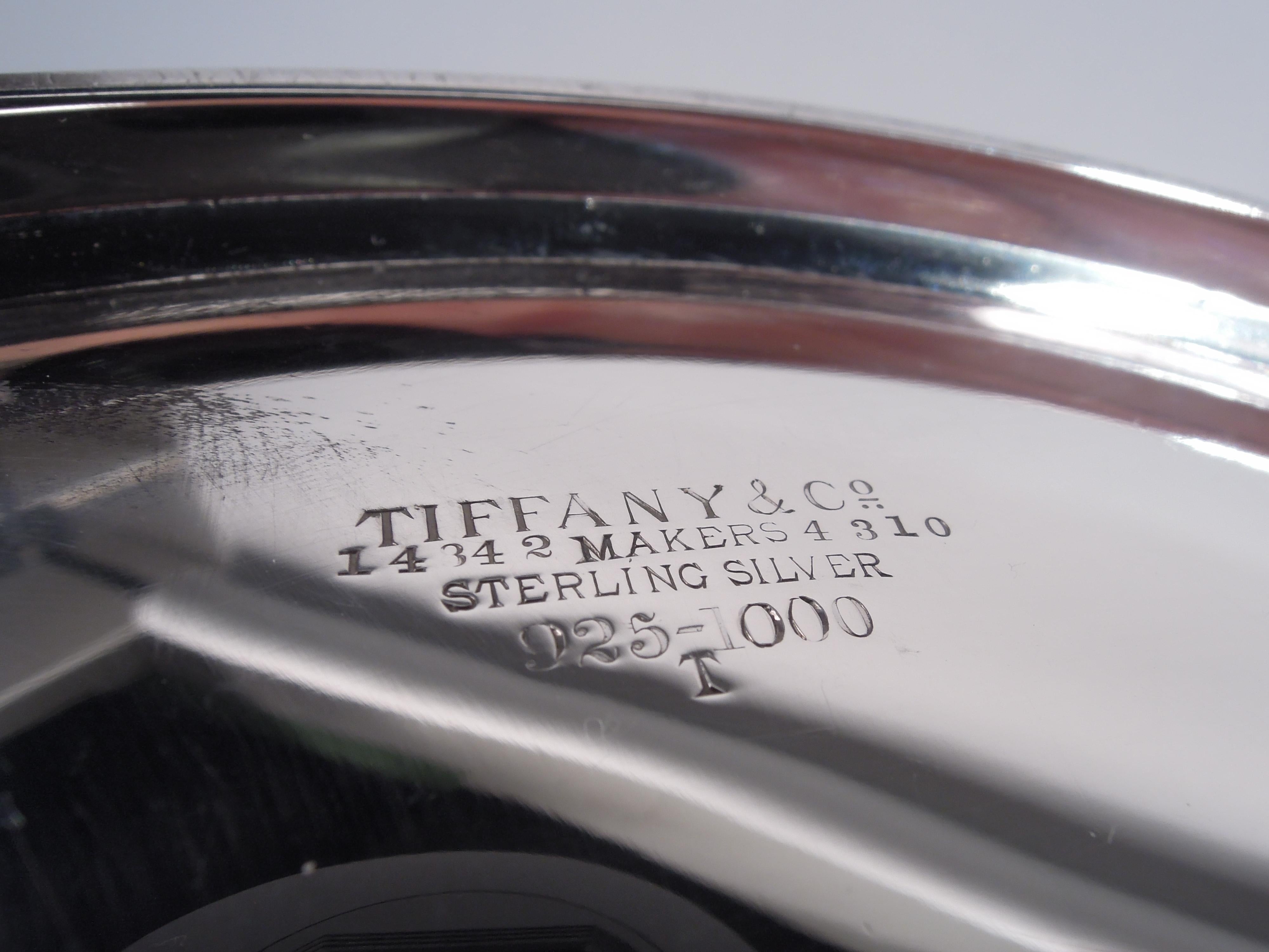 Somptueux bol classique en argent sterling de Tiffany Edwardian pour centre de table en vente 4