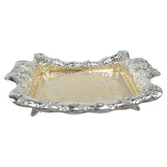 Antique Sumptuous Tiffany Victorian Classical Sterling Silver Serving Dish