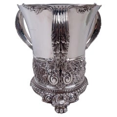 Sumptuous Tiffany Wine Cooler in Beaux-Arts Olympian Pattern