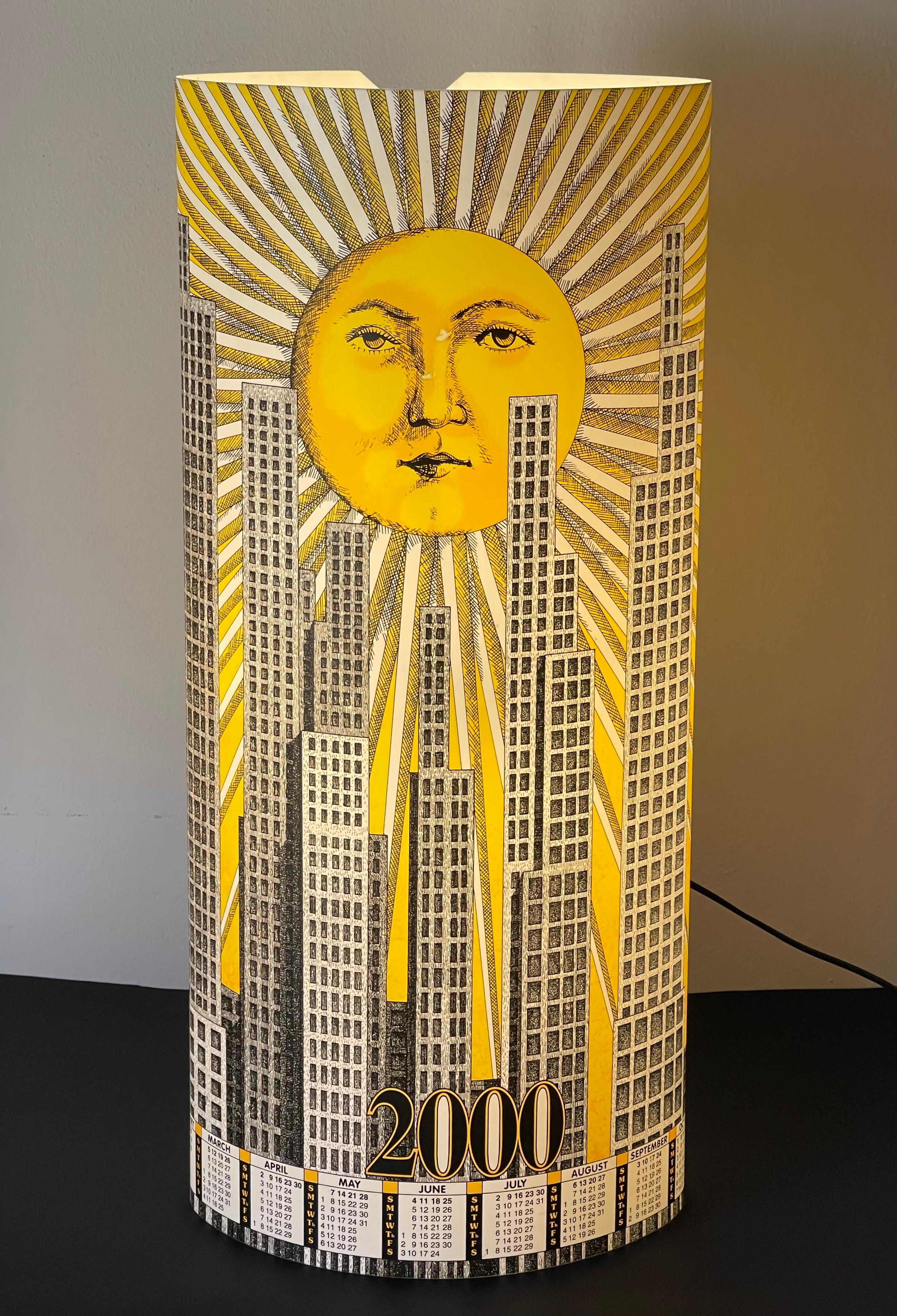 20th Century Sun 2000 Table Lamp by Fornasetti