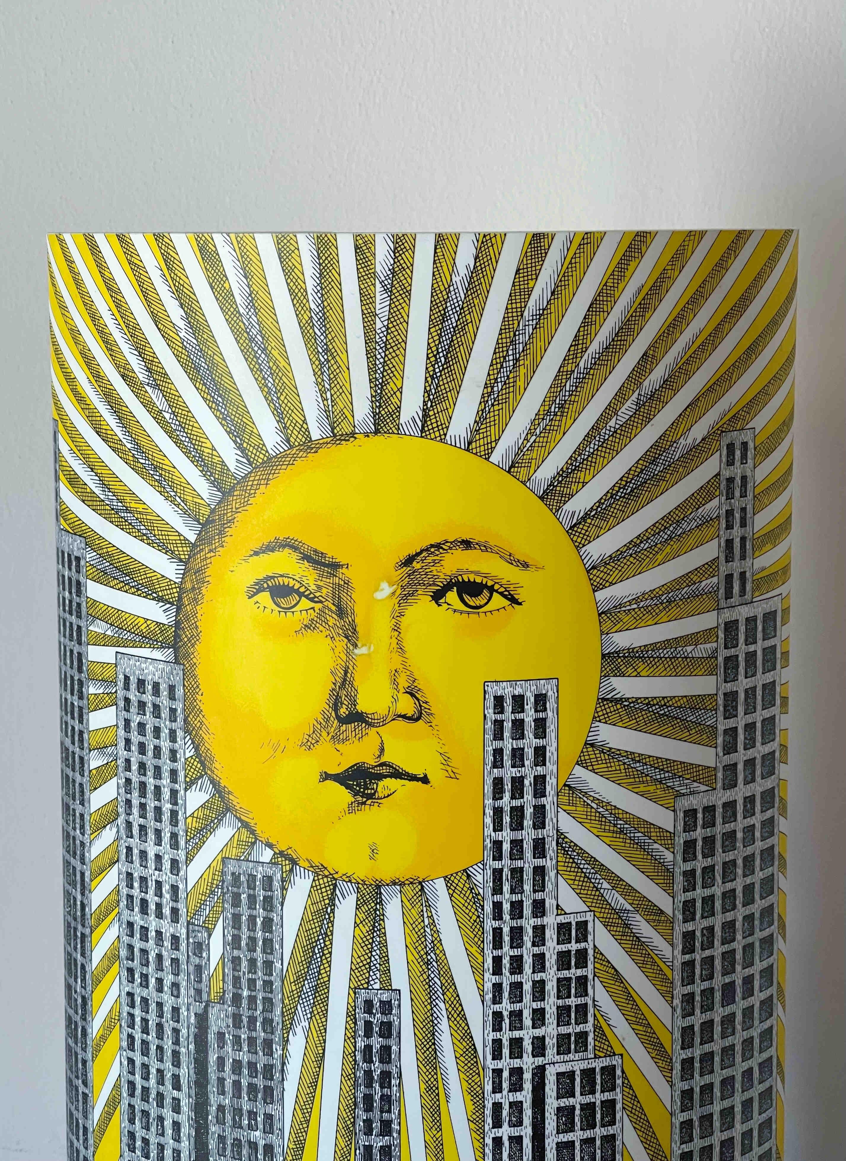 Plexiglass Sun 2000 Table Lamp by Fornasetti