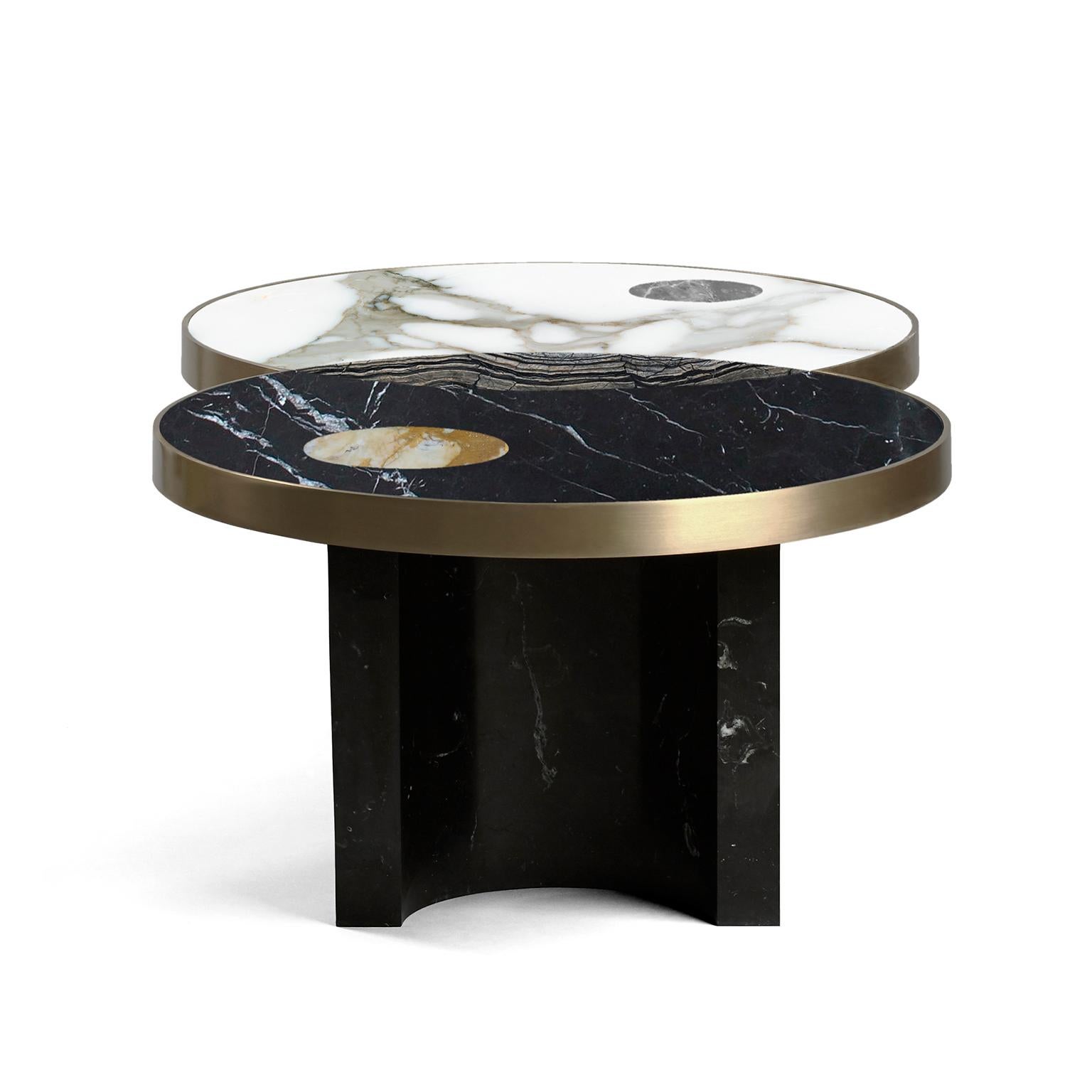 Italian Sun and Moon Coffee Table by Bohinc Studio  Duplex Exclusive