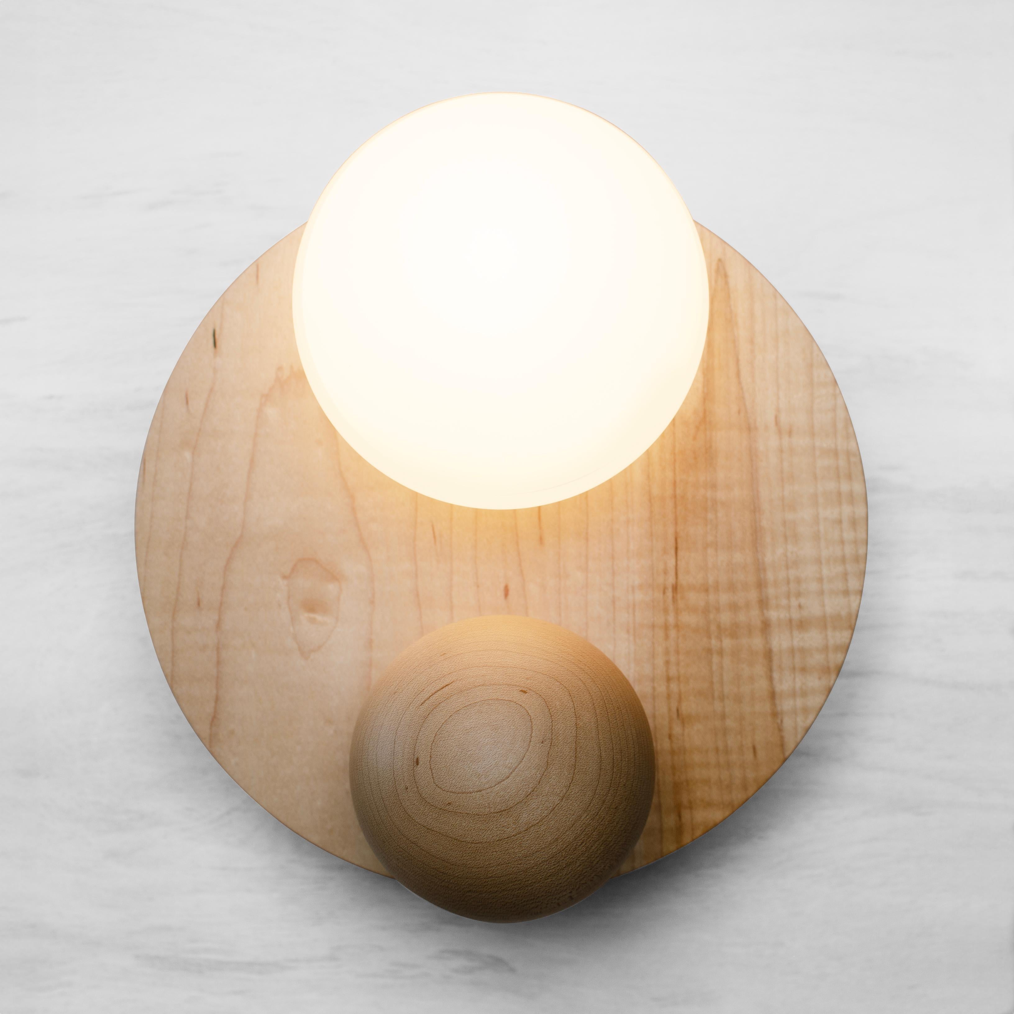 American Sun and Moon Sconce - Jib Projects For Sale