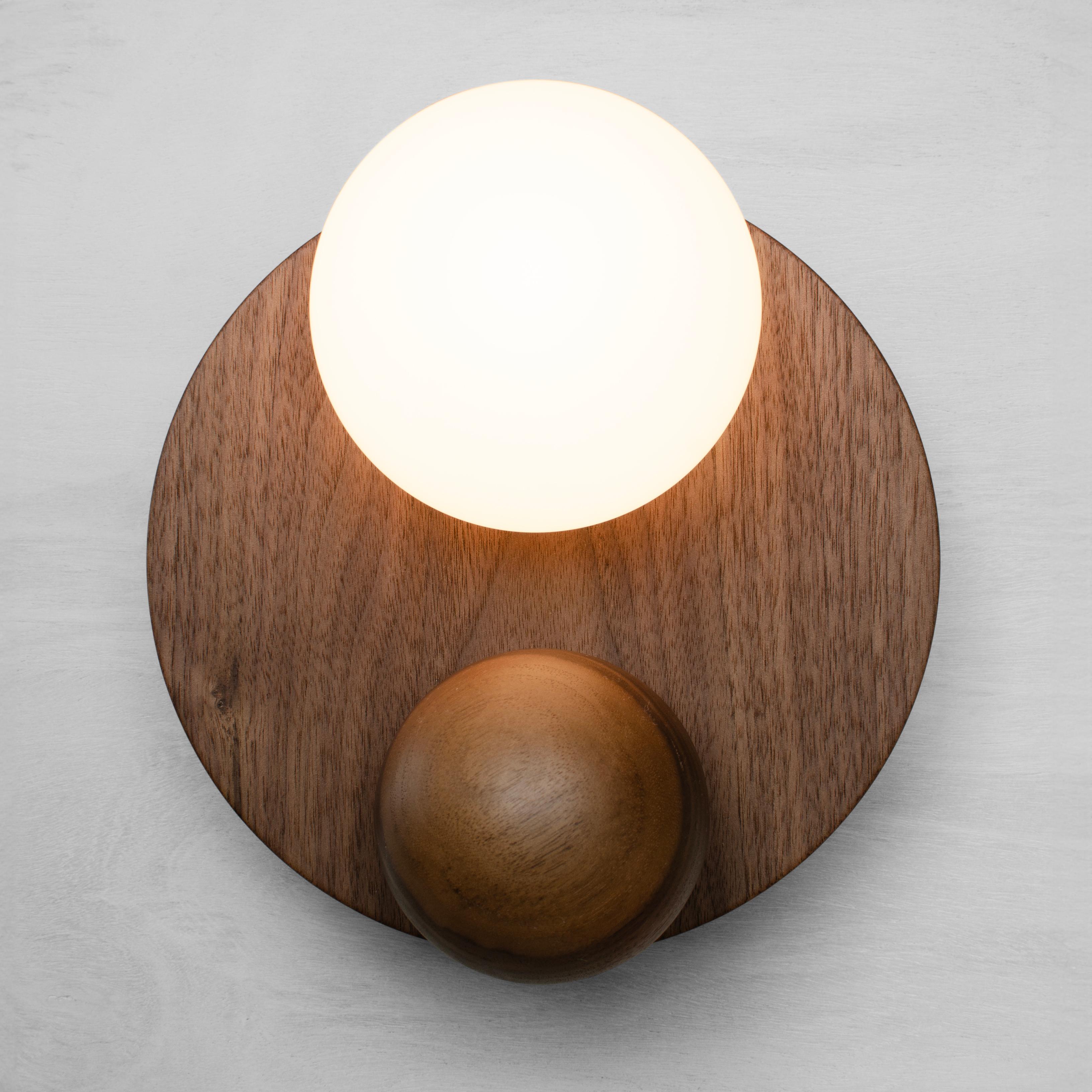 Sun and Moon Sconce - Jib Projects In New Condition For Sale In Tampa, FL