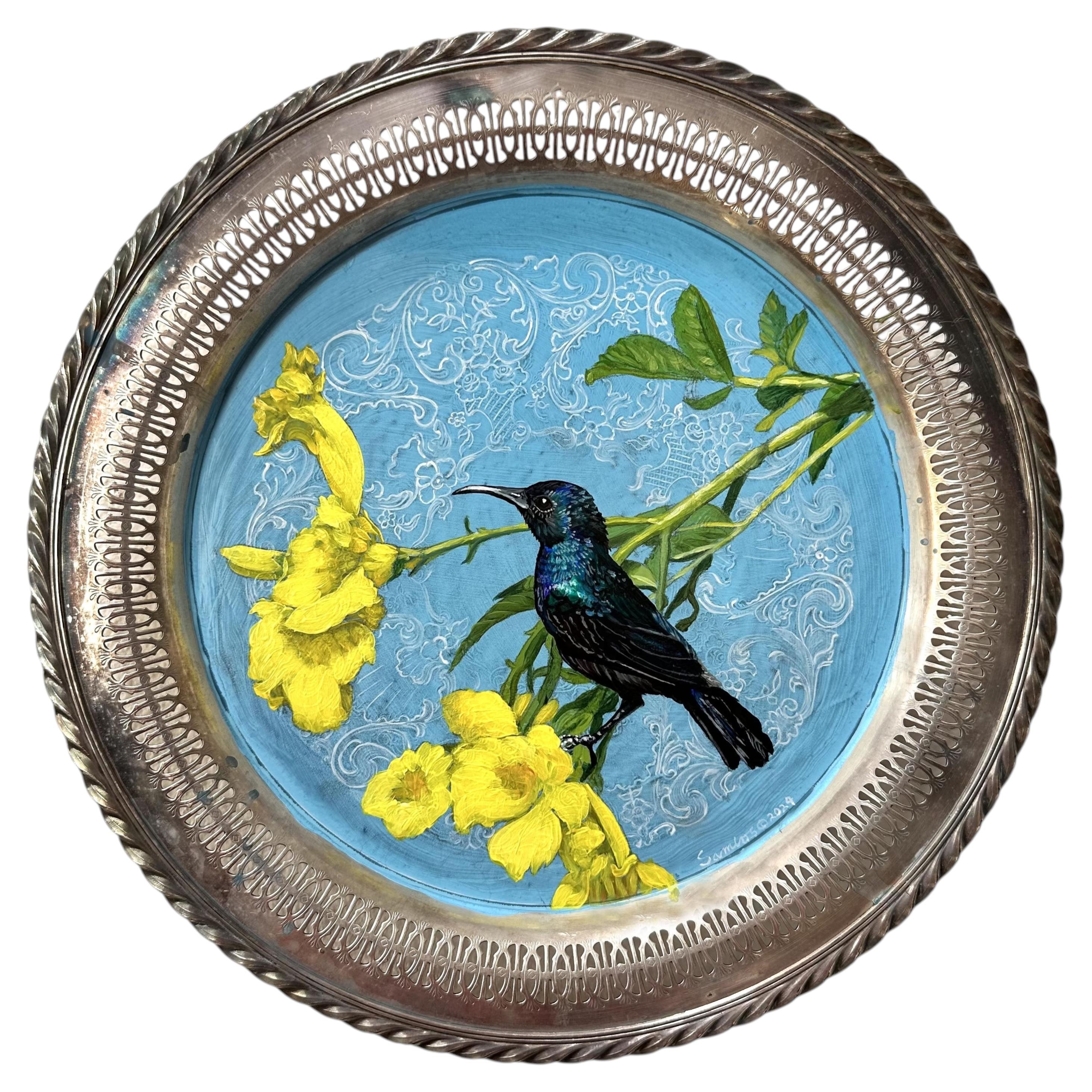 Sun Bird 2 Dish by Bill Samios For Sale