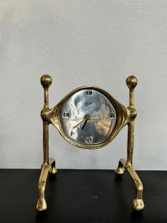 Orologio da sole D003 realizzato a mano in fusione di ottone e alluminio