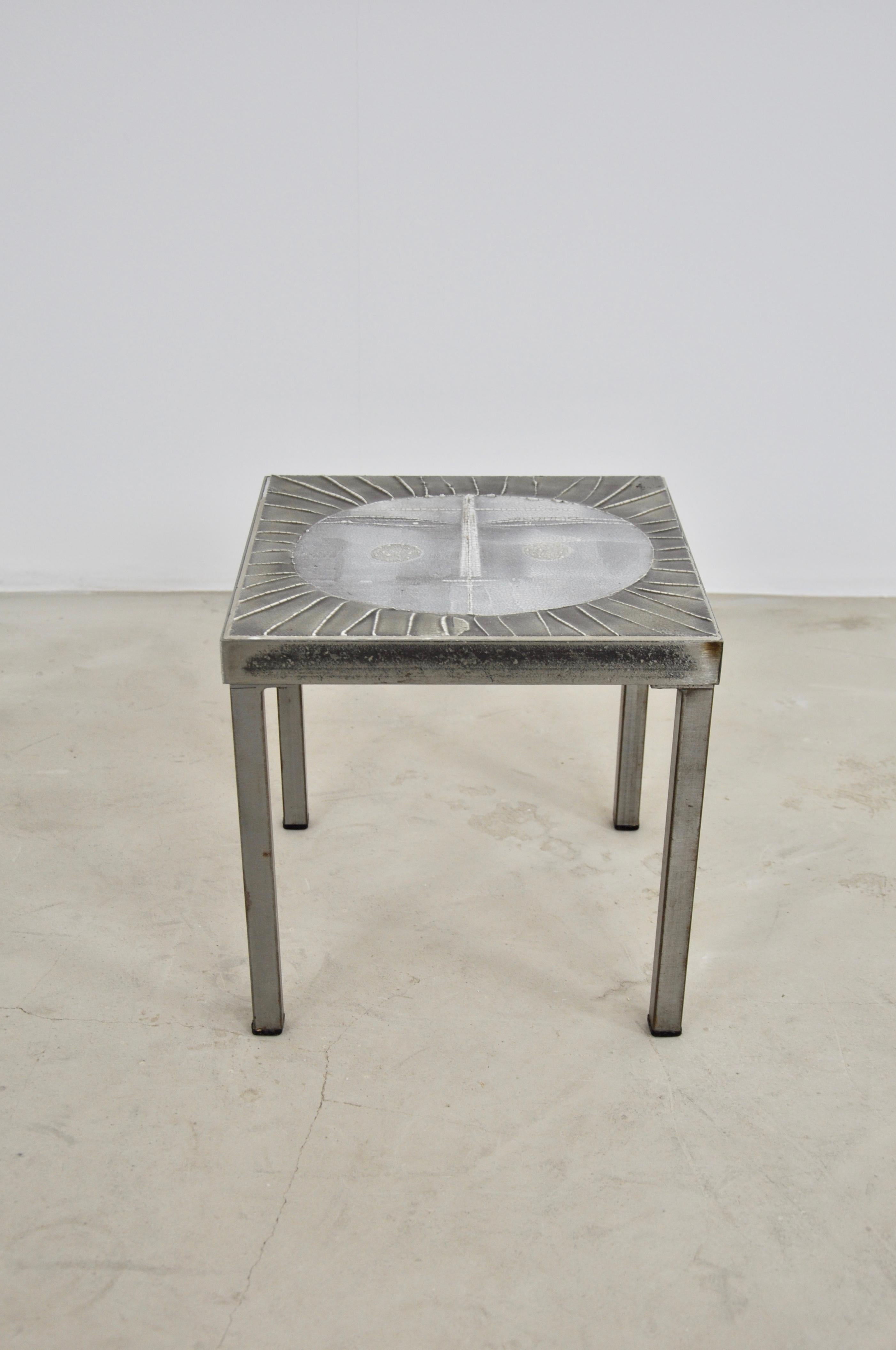 Sun Coffee Table by Roger Capron, 1960s 1