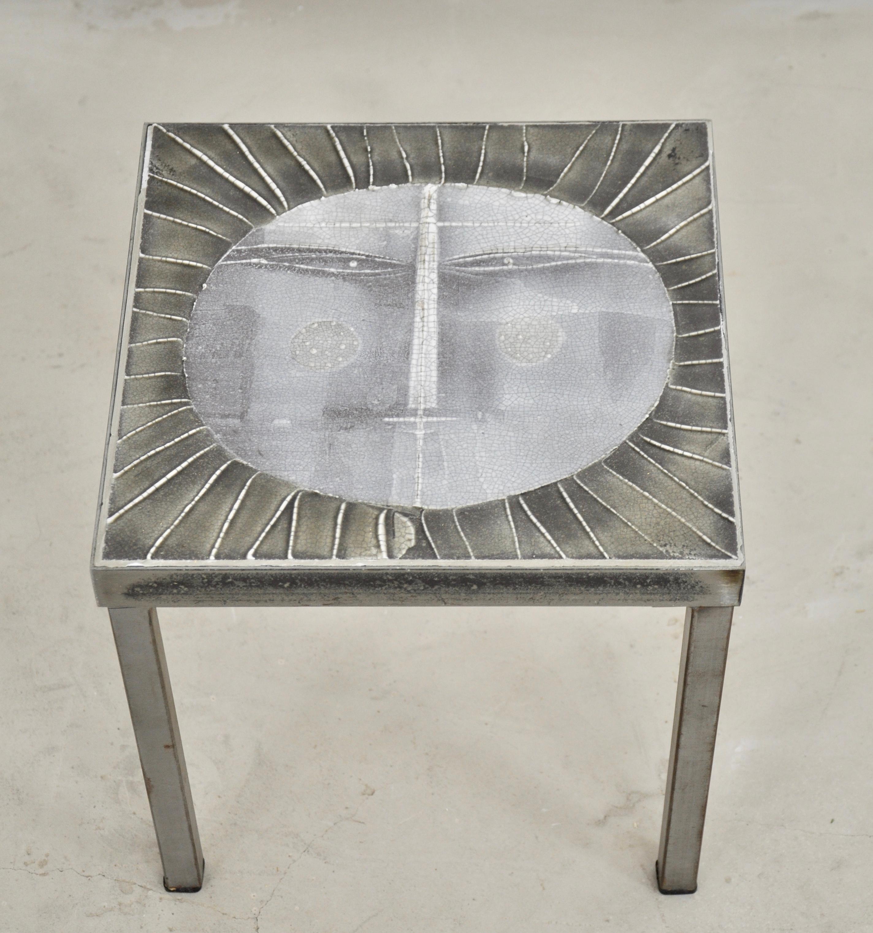 Sun Coffee Table by Roger Capron, 1960s 2