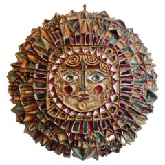 "Sun Face" Ceramic