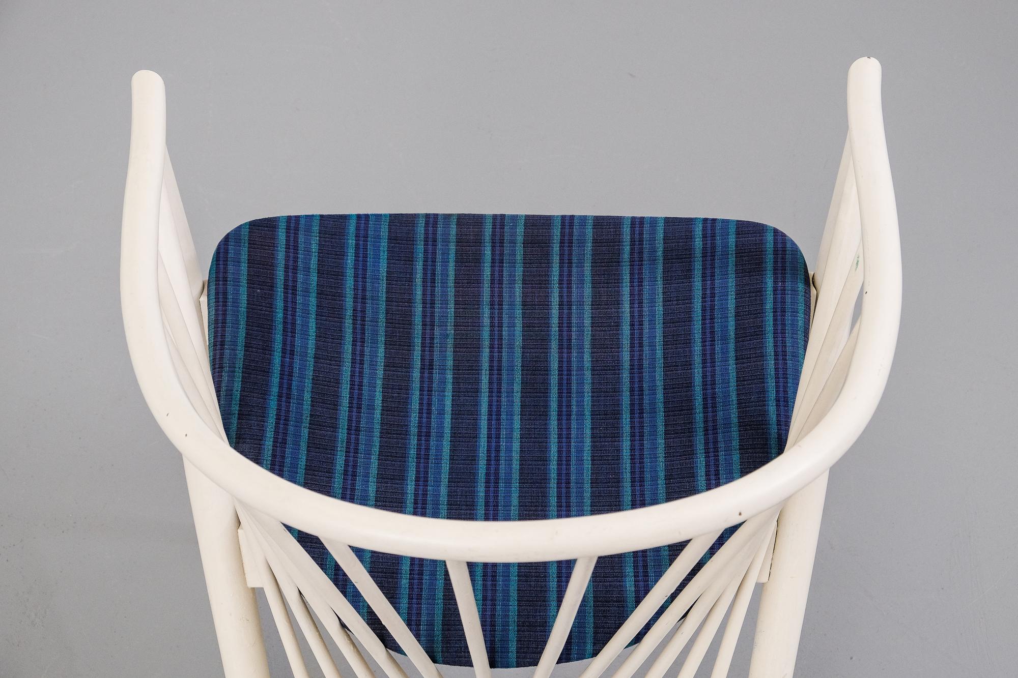 Fabric Sun Feather Chair by Sonna Rosén for Nässjö Stolfabrik, 1950s