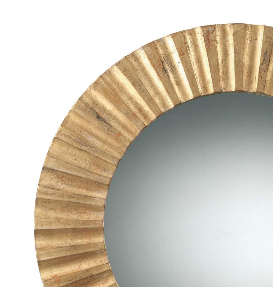 Sun gold mirror by Spini Firenze.