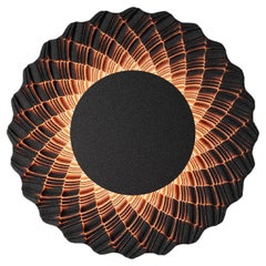 Sun Lamp VXS.02 - Wall Mounted Sconce - 3D Printed Sand