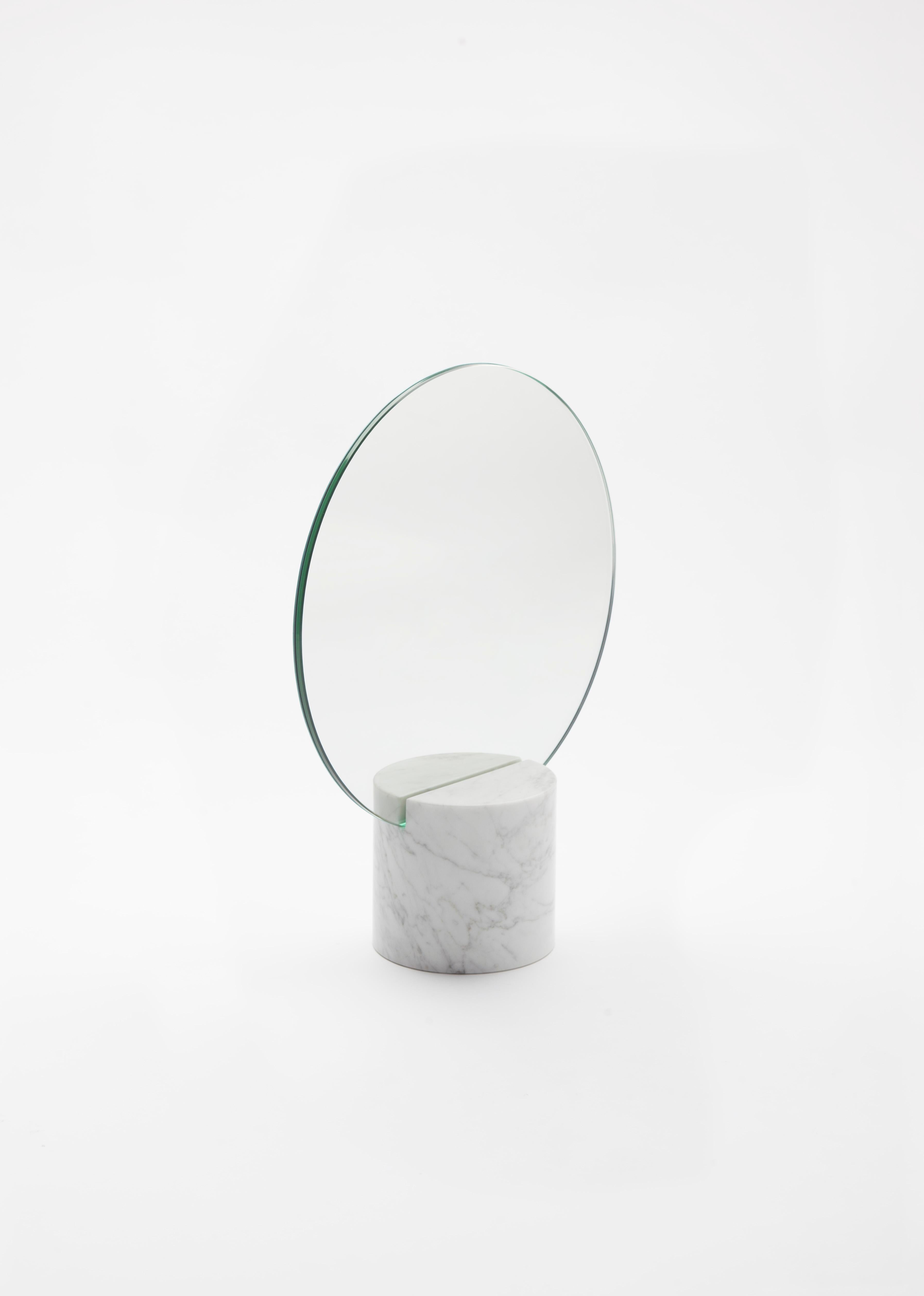 Modern Sun Marble Mirror by Joseph Vila Capdevila