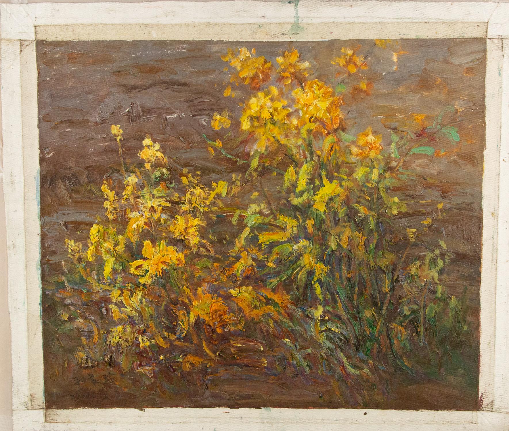 Sun Meiling Impressionist Original Oil On Canvas 