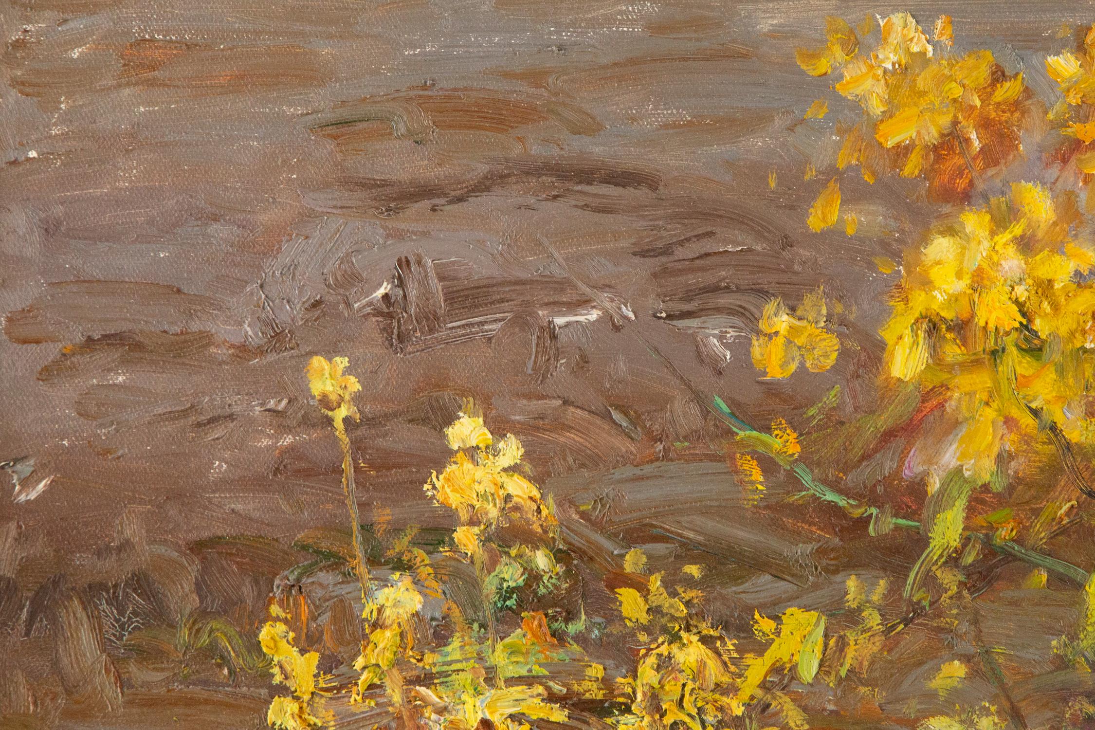 Sun Meiling Impressionist Original Oil On Canvas 