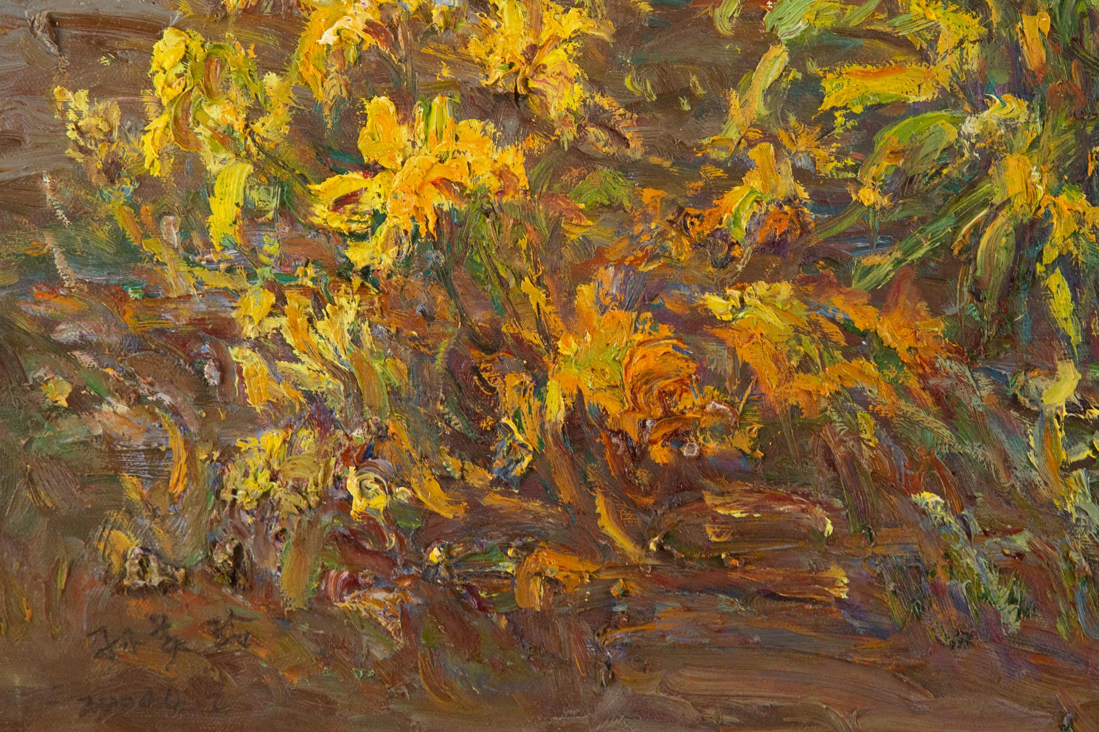Sun Meiling Impressionist Original Oil On Canvas 