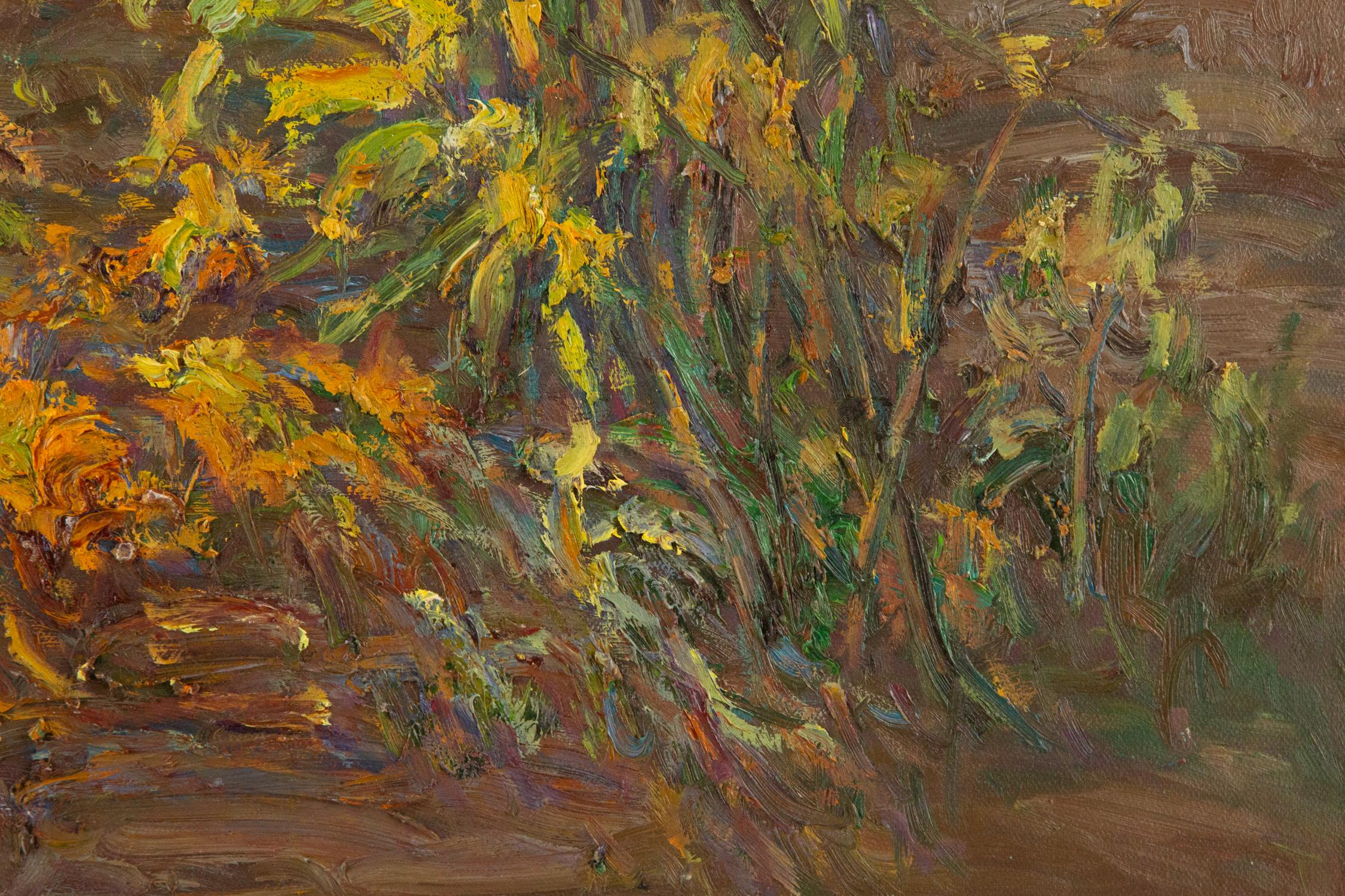 Sun Meiling Impressionist Original Oil On Canvas 