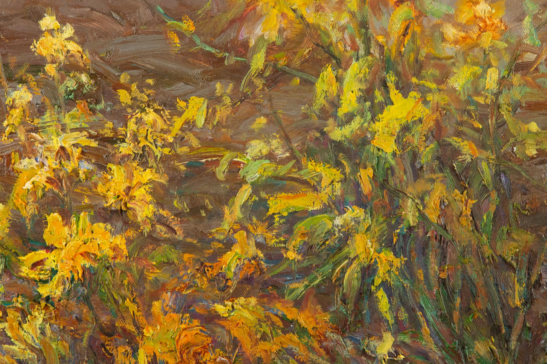 Sun Meiling Impressionist Original Oil On Canvas 
