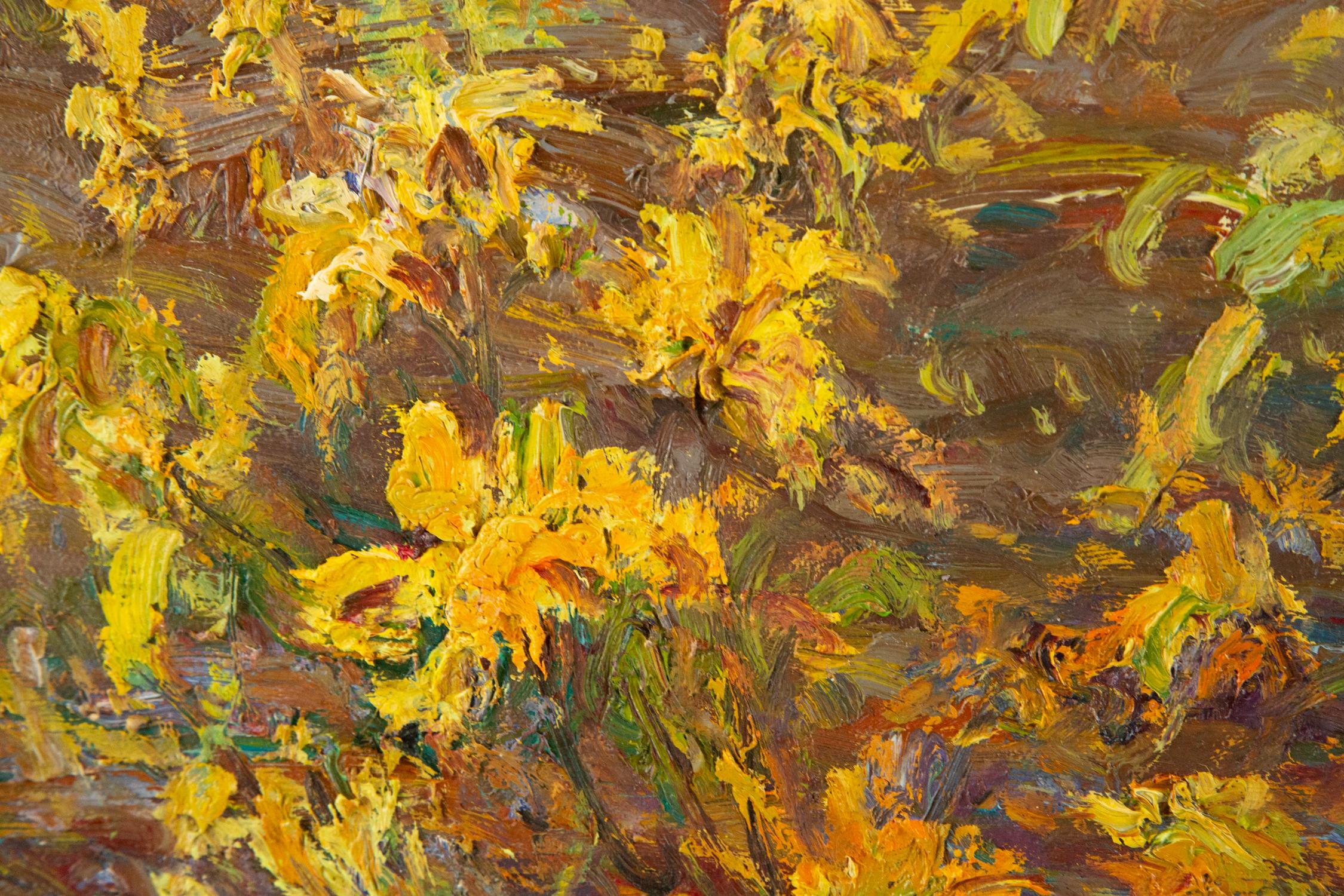 Sun Meiling Impressionist Original Oil On Canvas 