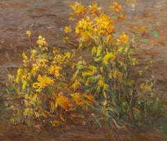 Sun Meiling Impresionista Óleo original sobre lienzo "Lugar fragante"