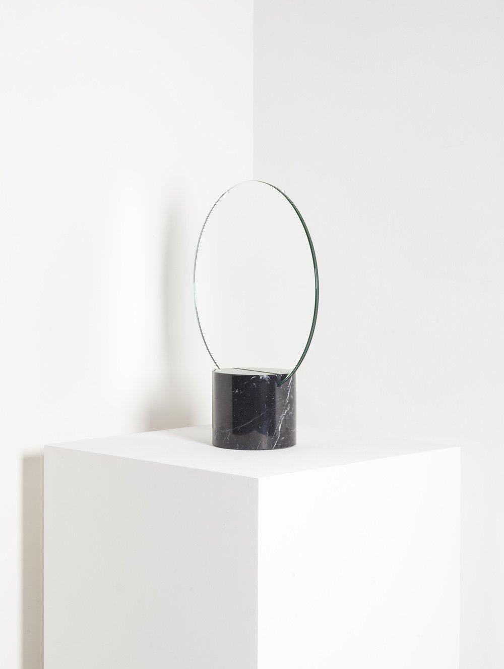 The Marblelous Sun Mirror is a minimalist style mirror consisting of a treated Marquina marble base. The back part of the mirror is made of solid brass and treated with special oils for its preservation.
Josep Vila Capdevila, head designer of