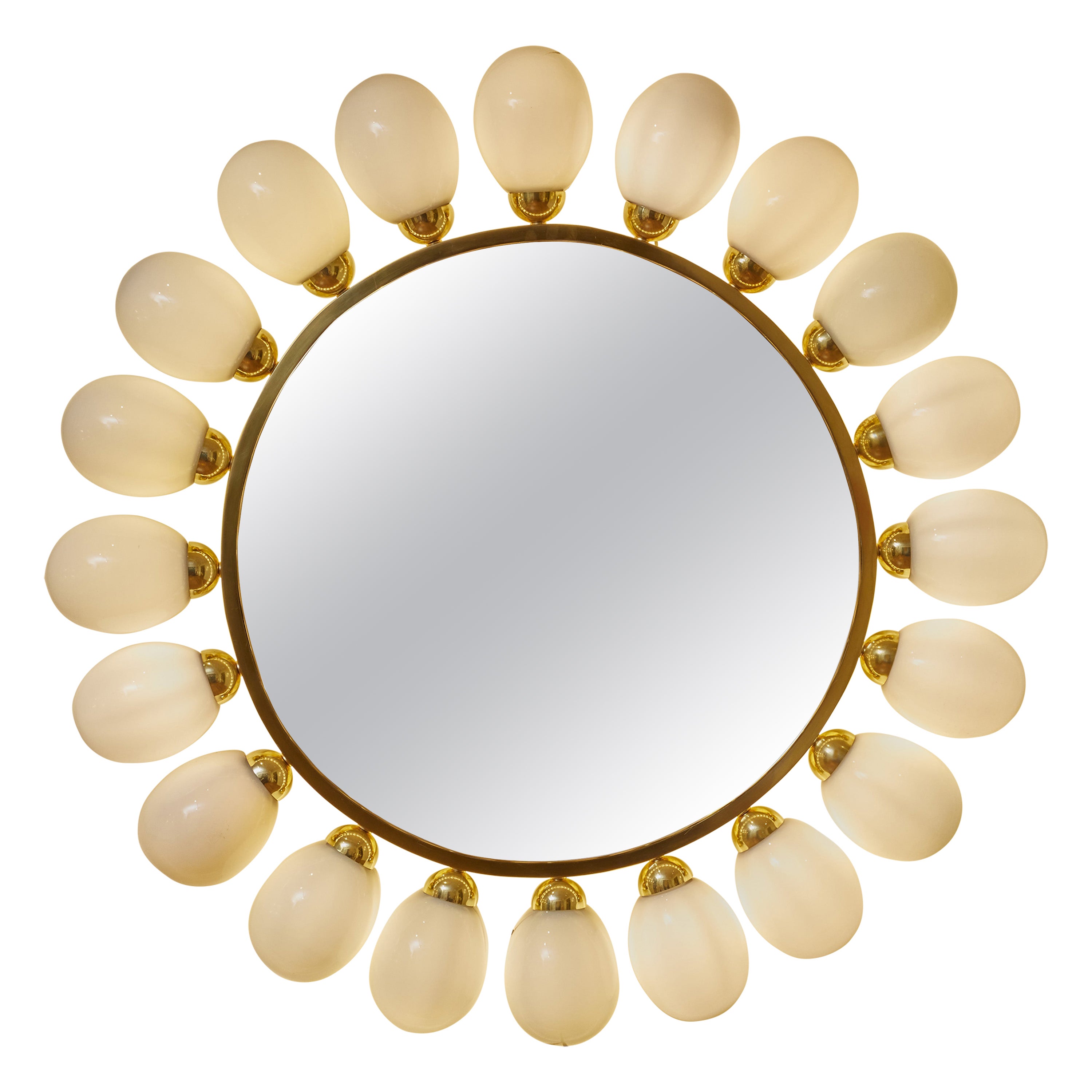 Spiegel "Sonne" von Studio Glustin