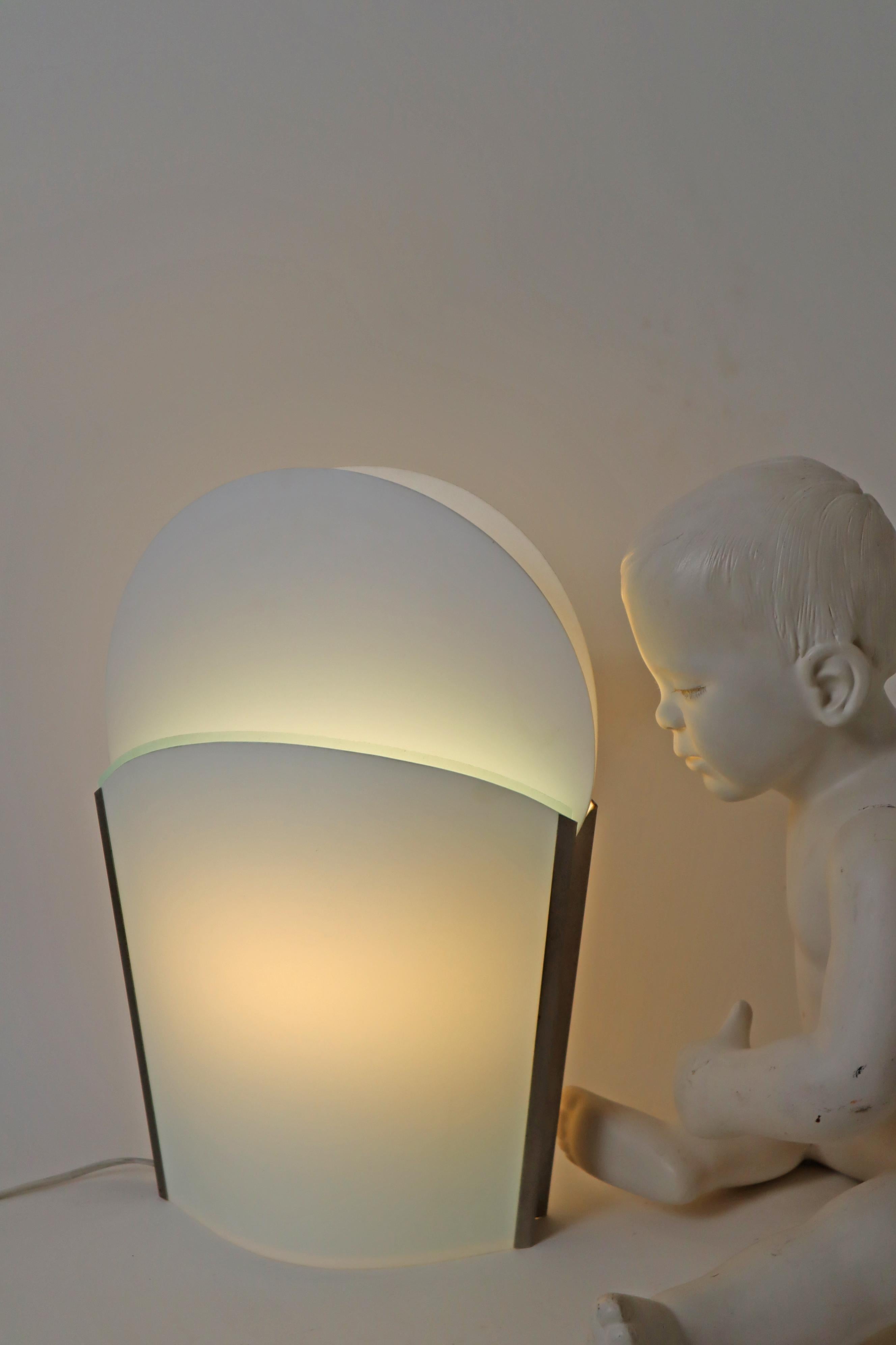 Metallo Lampada da tavolo Sun-Ra 8a di Samuel Parker per Slamp Anni '70, Italia in vendita