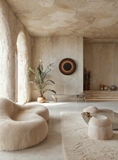 Sun Wall Lamp, Cosmic Desert Black Sand, Ambient Mood Lighting