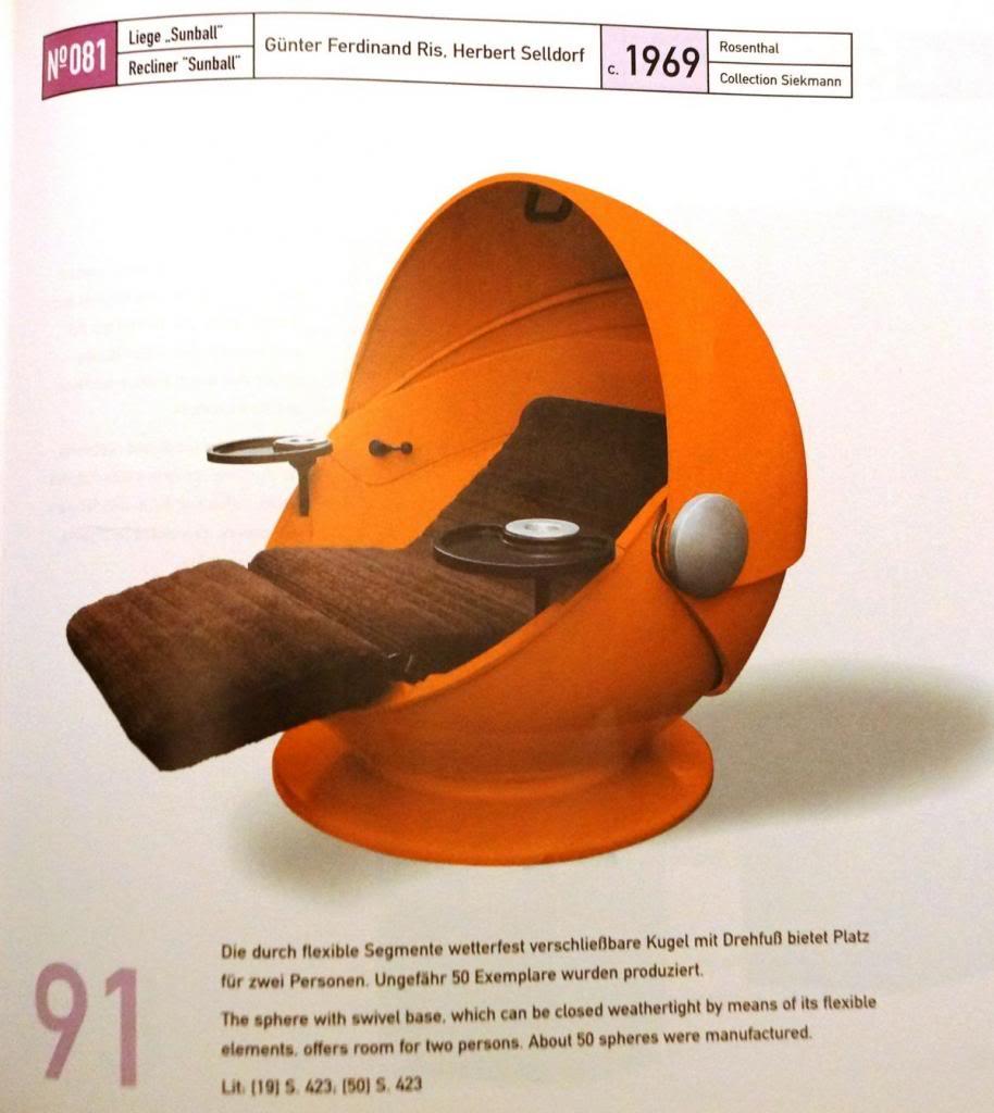Sunball by Selldorf & Rijs for Rosenthal, 1960s Ball Outdoor Lounge Chair 1
