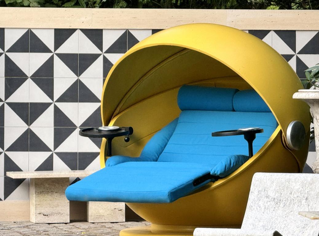 Sunball by Selldorf & Ris for Rosenthal, 1960th Ball Garden Chair Loungechair For Sale 8