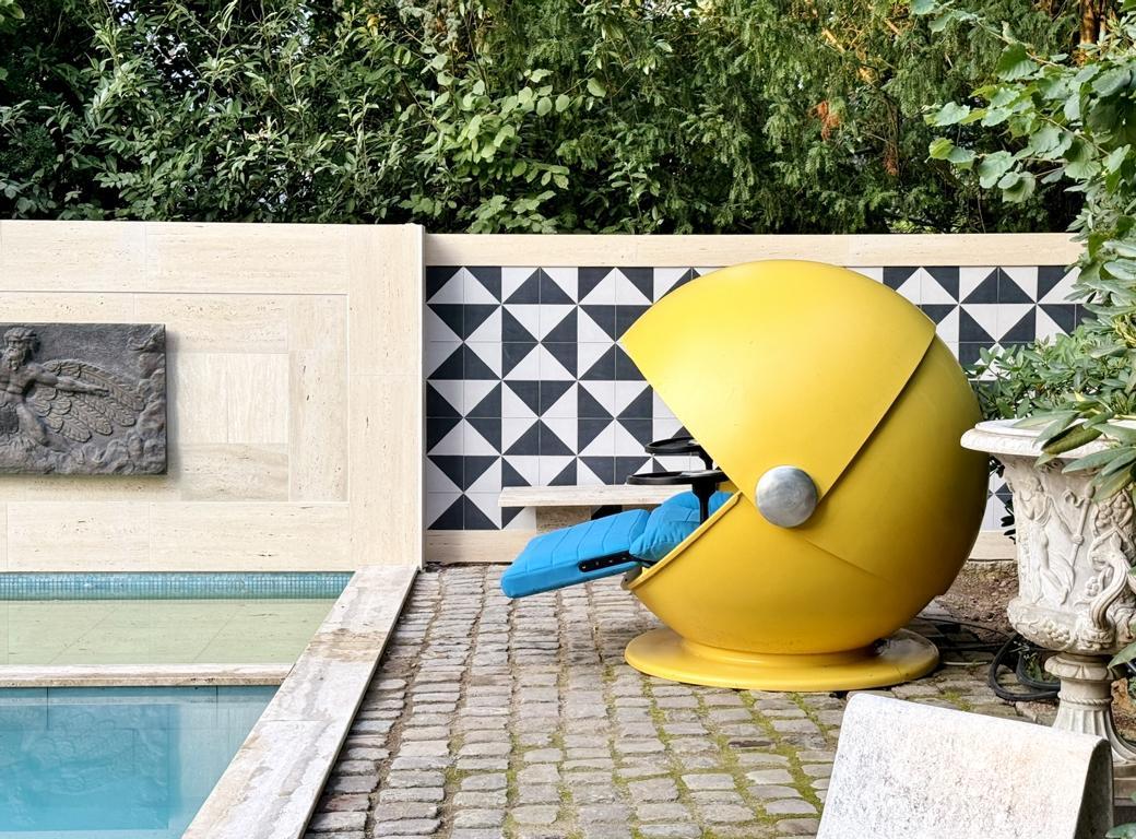 Sunball by Selldorf & Ris for Rosenthal, 1960th Ball Garden Chair Loungechair For Sale 12
