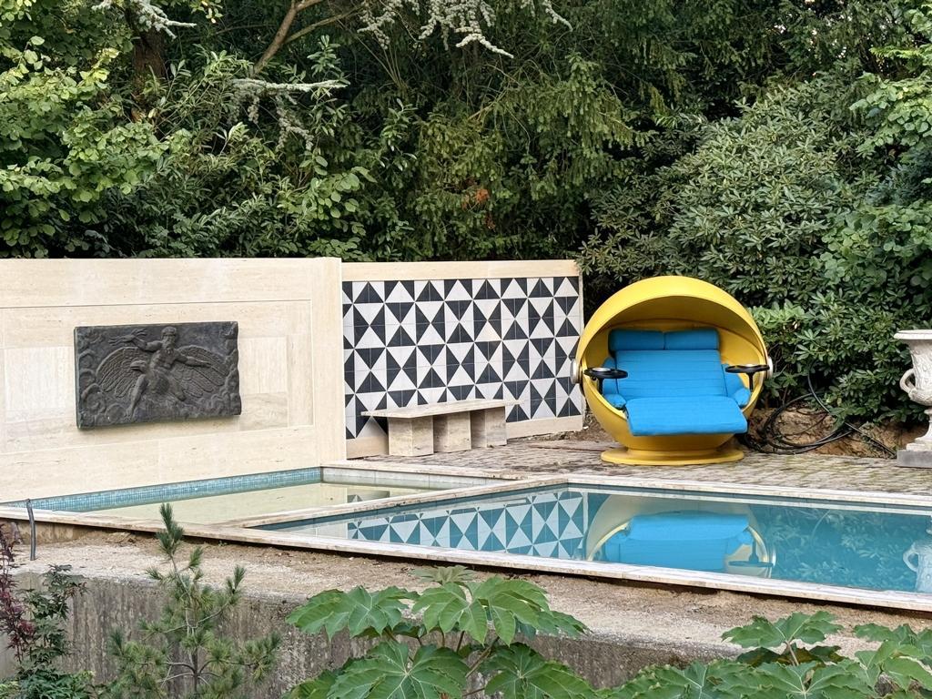 Sunball by Selldorf & Ris for Rosenthal, 1960th Ball Garden Chair Loungechair In Good Condition For Sale In Telgte, DE